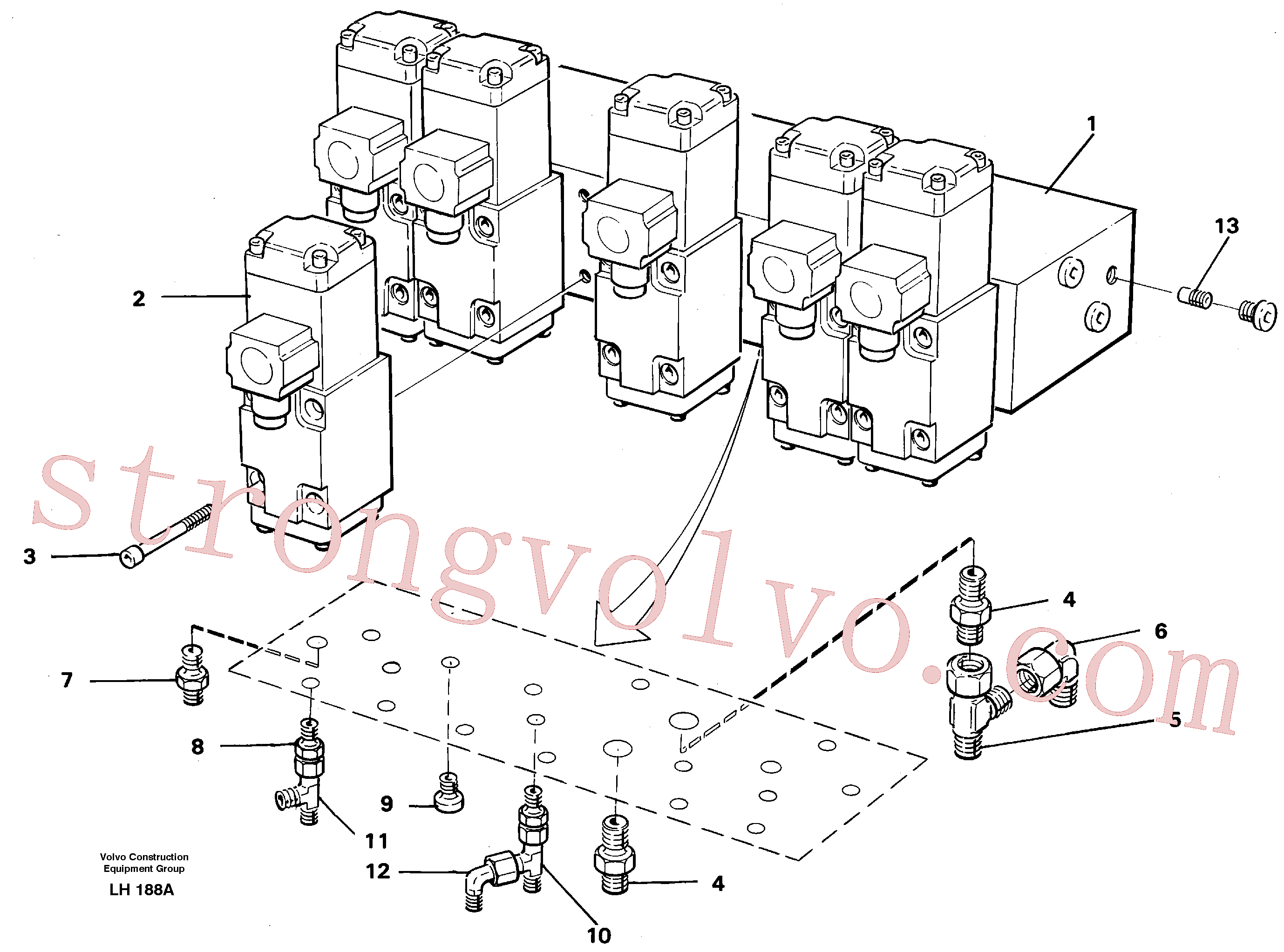 VOE14212793 Volvo(LH188A Montagem)
