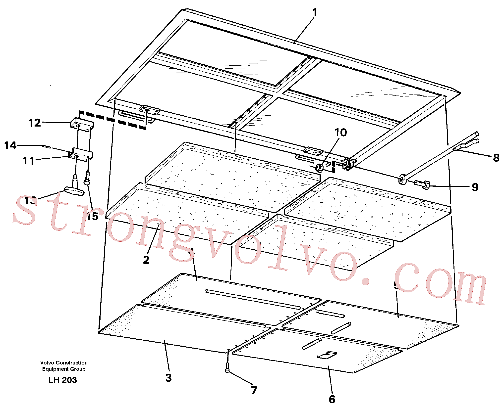 VOE14014634 Volvo(LH203 Montagem)