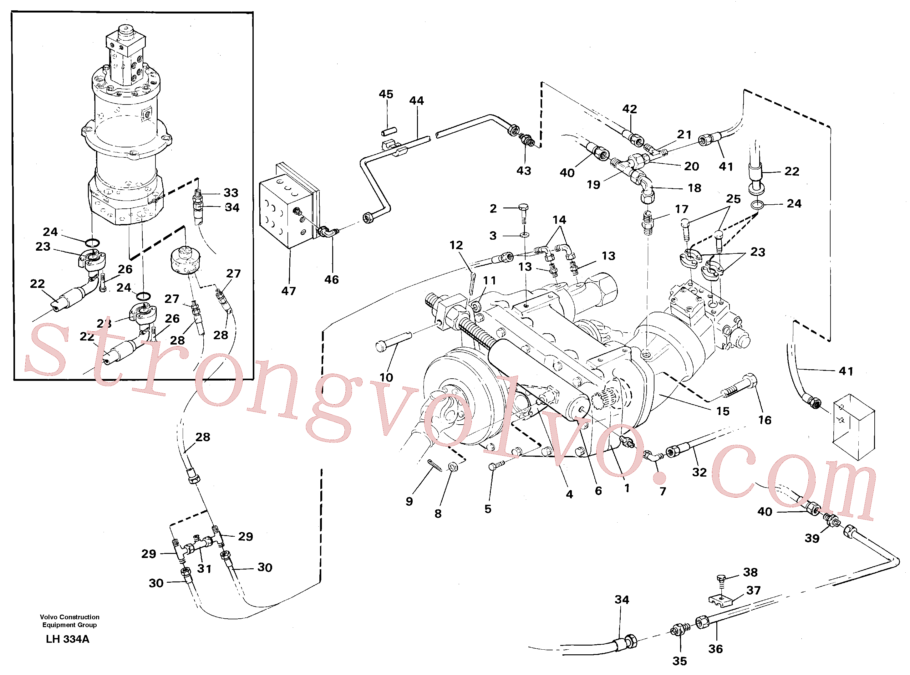 VOE14236384 Volvo(LH334A Montagem)