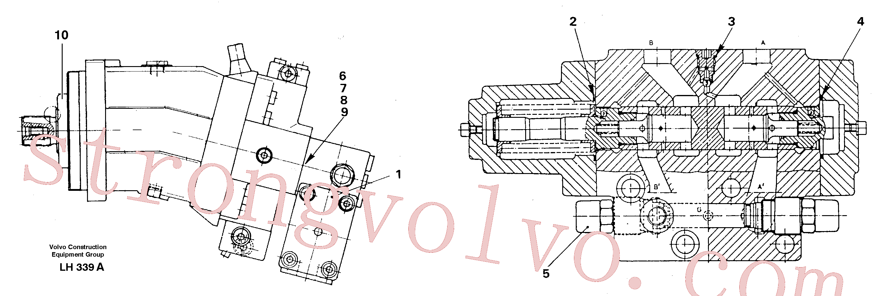 VOE14012260 Volvo(LH339A Montagem)