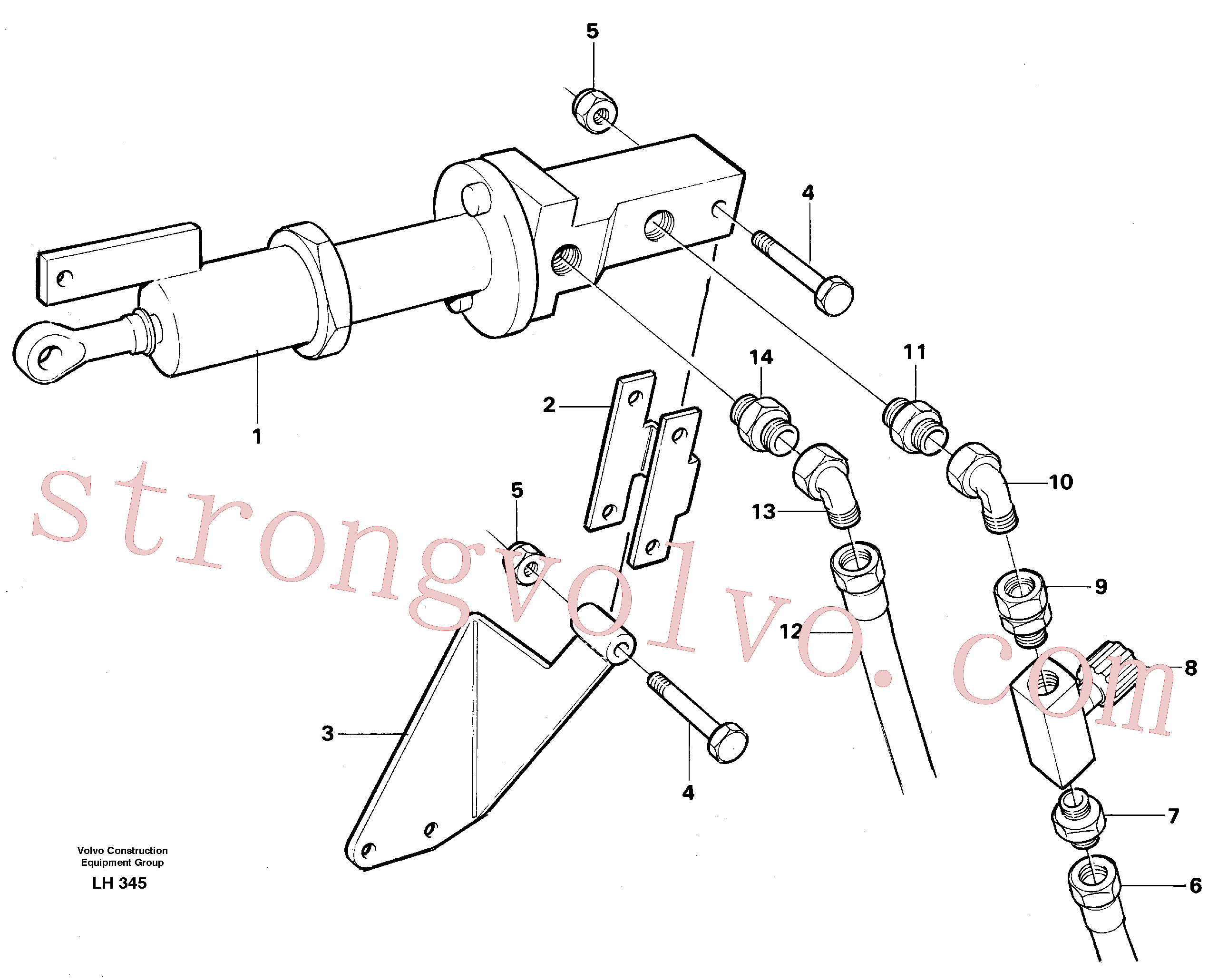 VOE14026088 Volvo(LH345 Montagem)