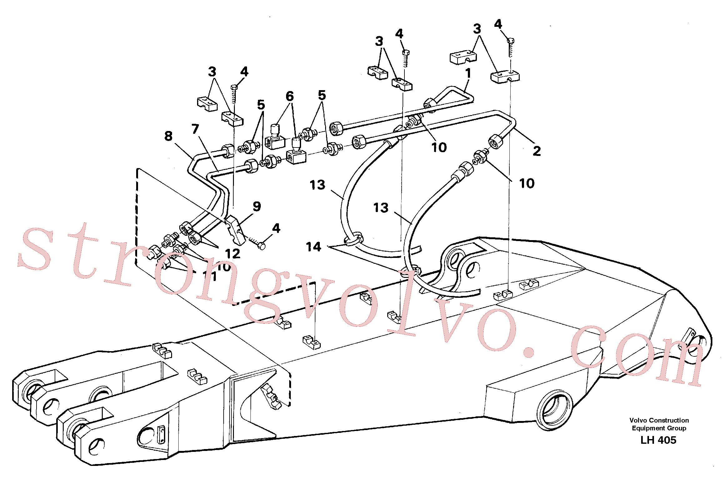 VOE14233967 Volvo(LH405 Montagem)