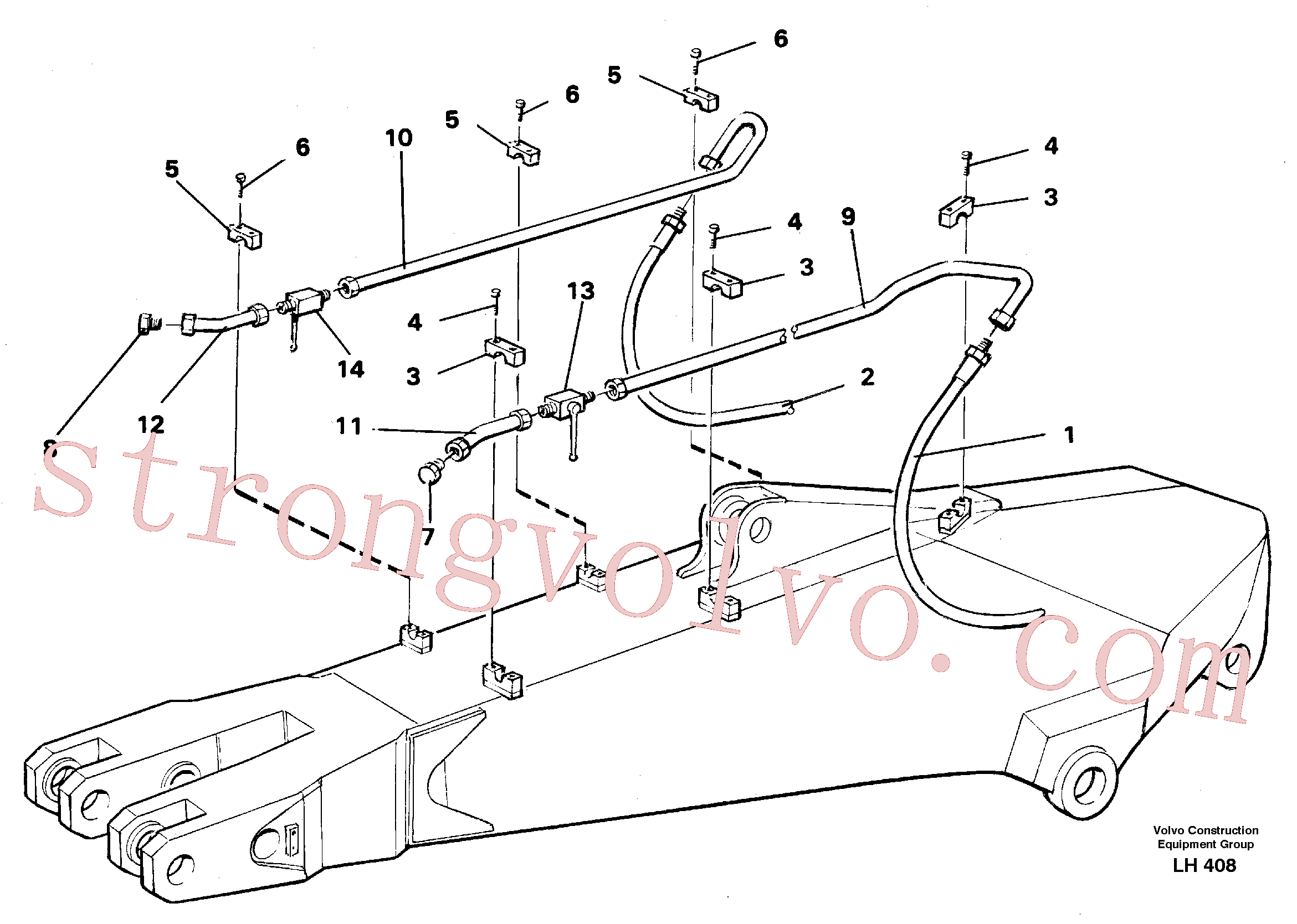 VOE14254492 Volvo(LH408 Montagem)