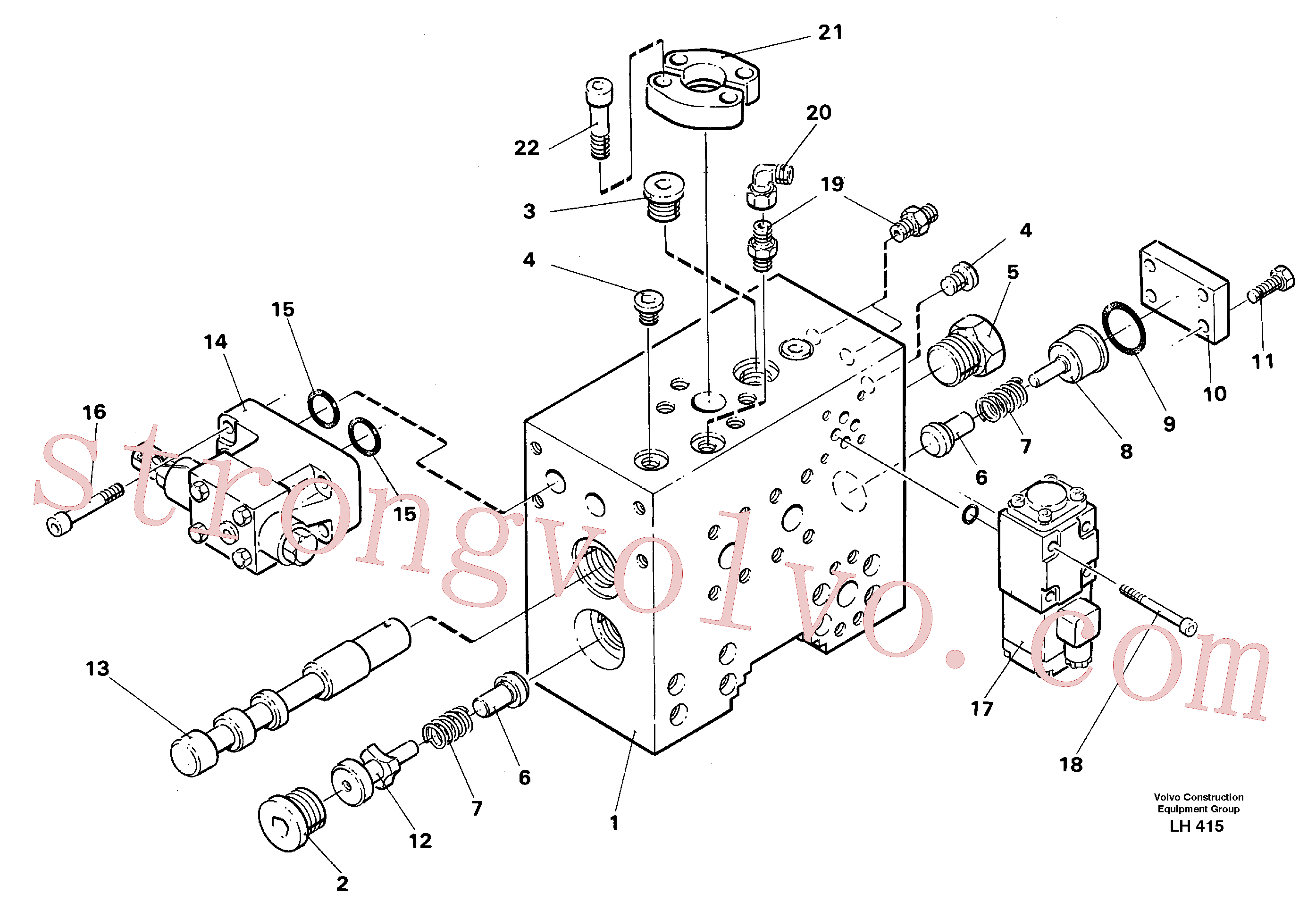 VOE14253717 Volvo(LH415 Montagem)