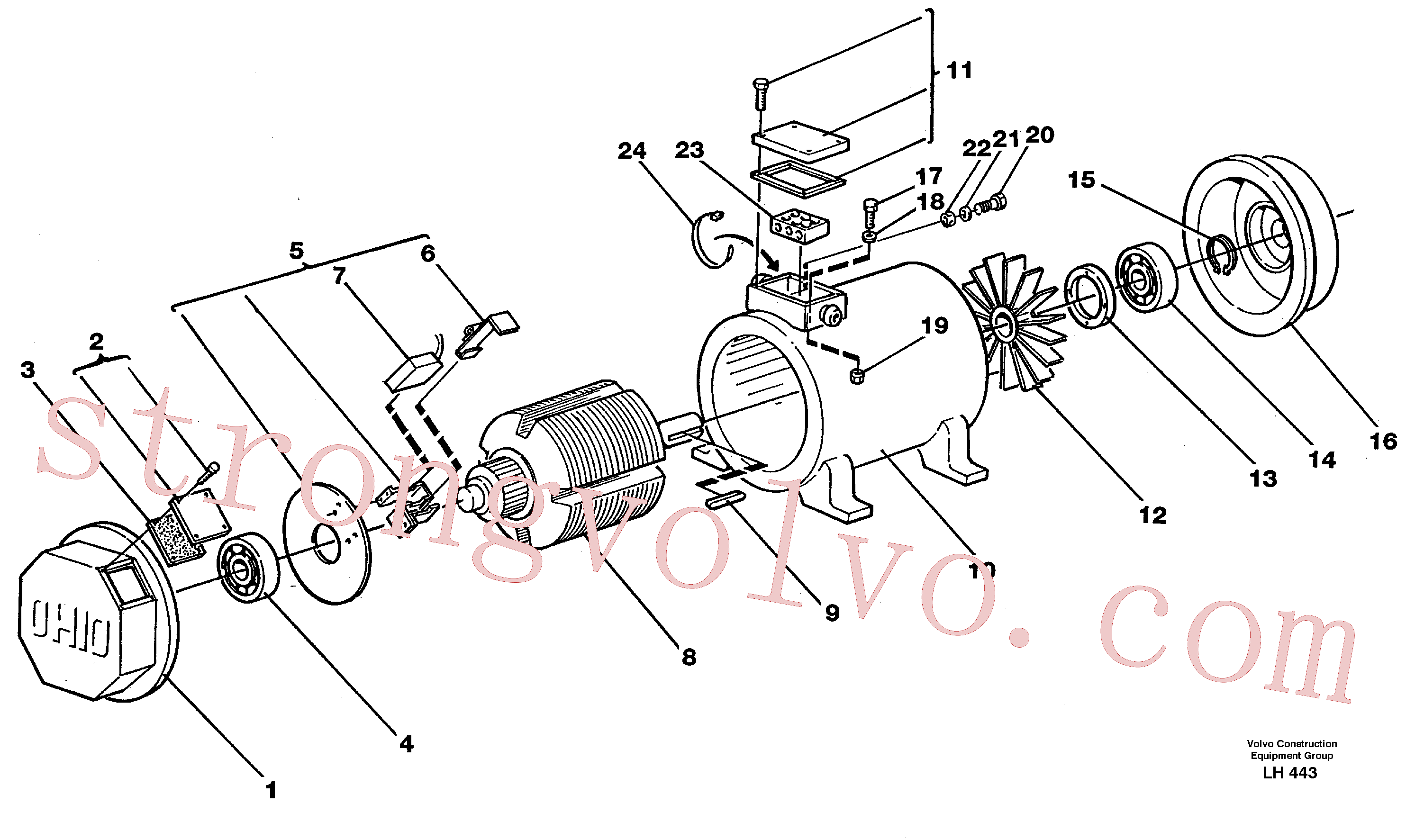 VOE11701865 Volvo(LH443 Montagem)