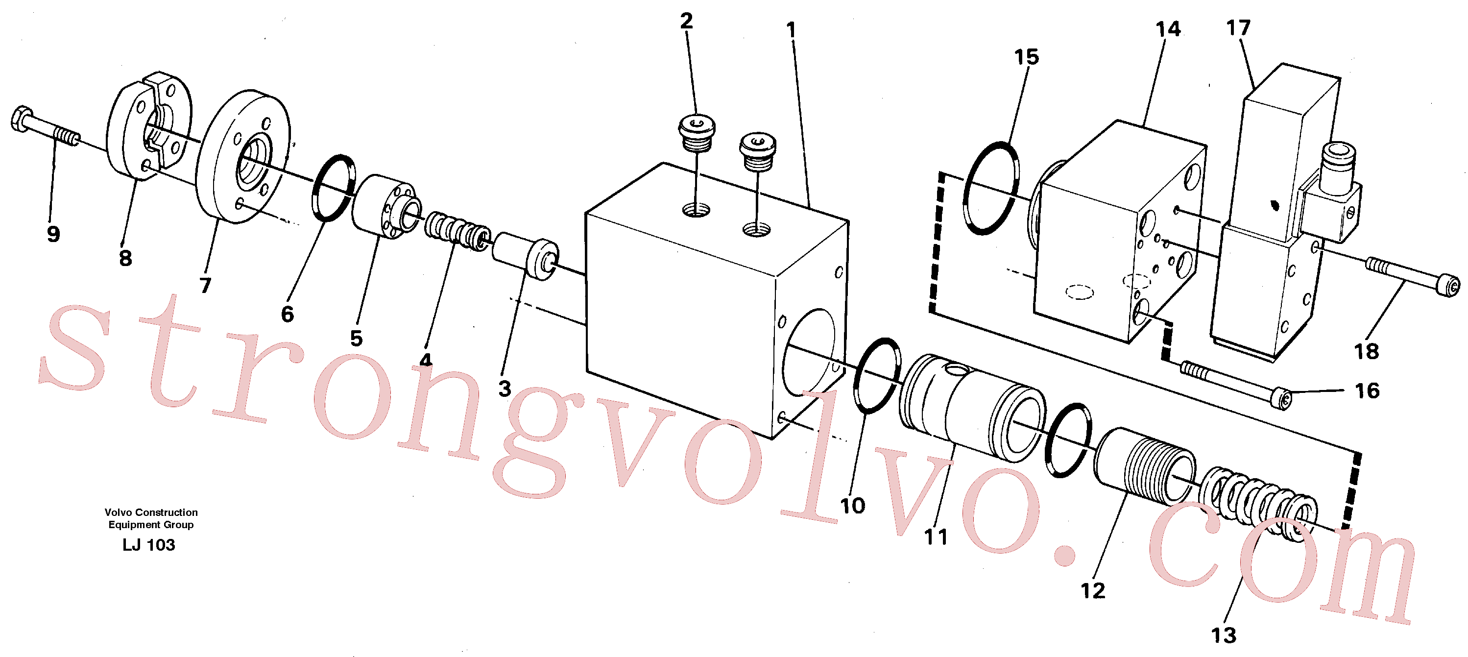 VOE14253878 Volvo(LJ103 Montagem)