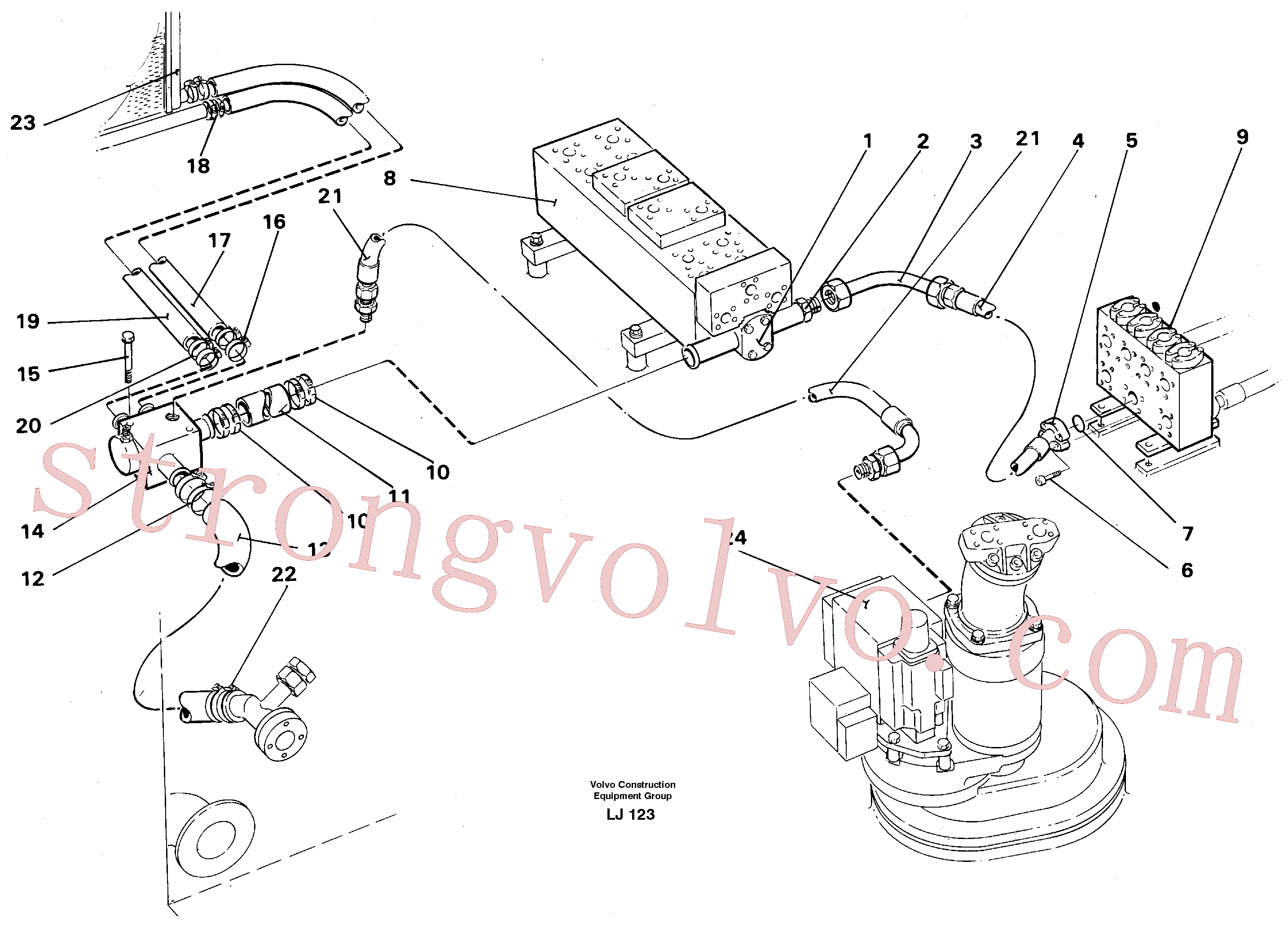 VOE14254874 Volvo(LJ123 Montagem)