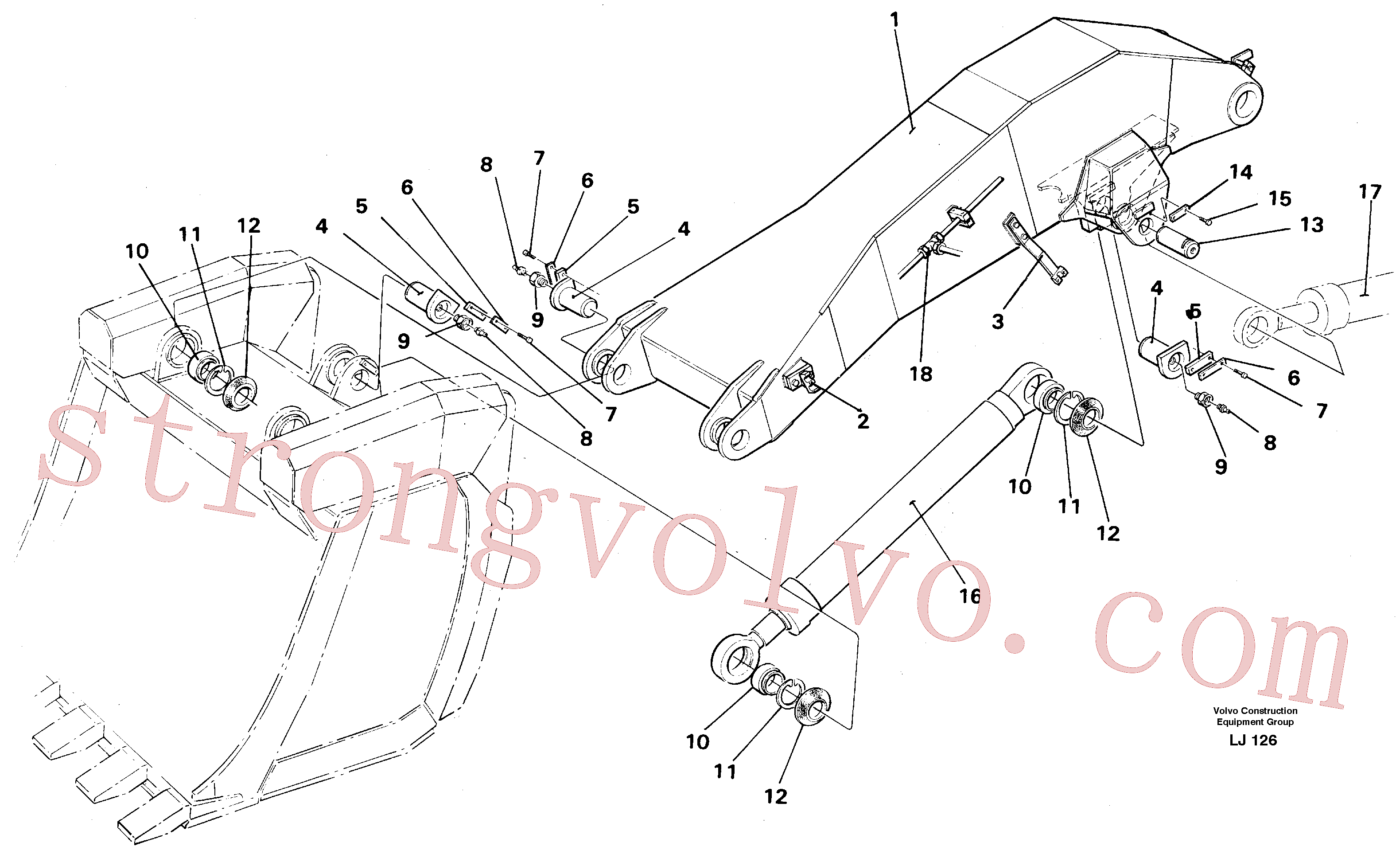 VOE14232178 Volvo(LJ126 Montagem)
