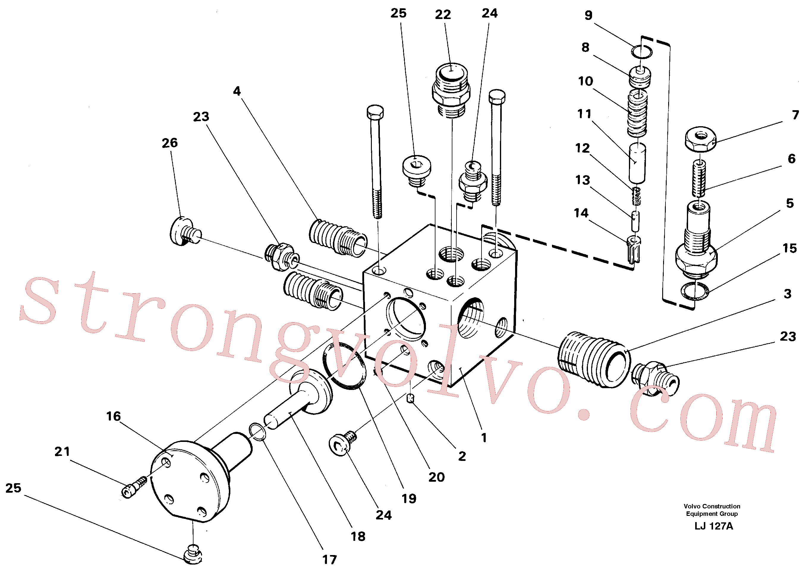 VOE14012432 Volvo(LJ127A Montagem)