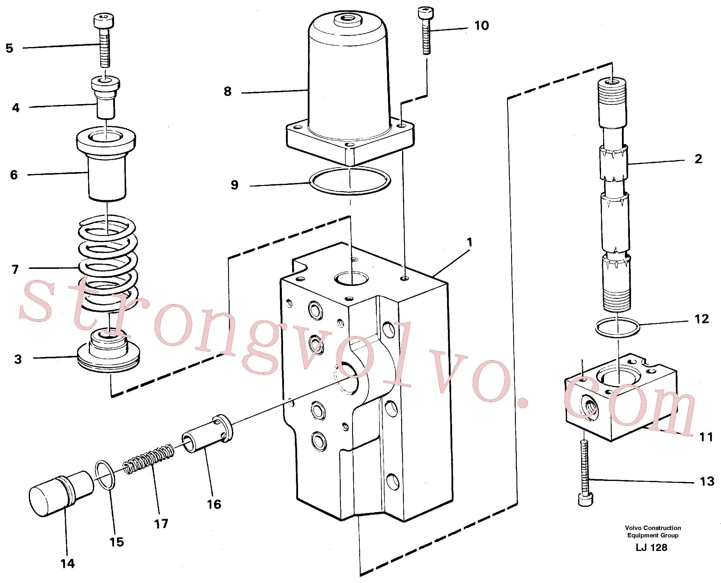 VOE14261817 Volvo(LJ128 Montagem)