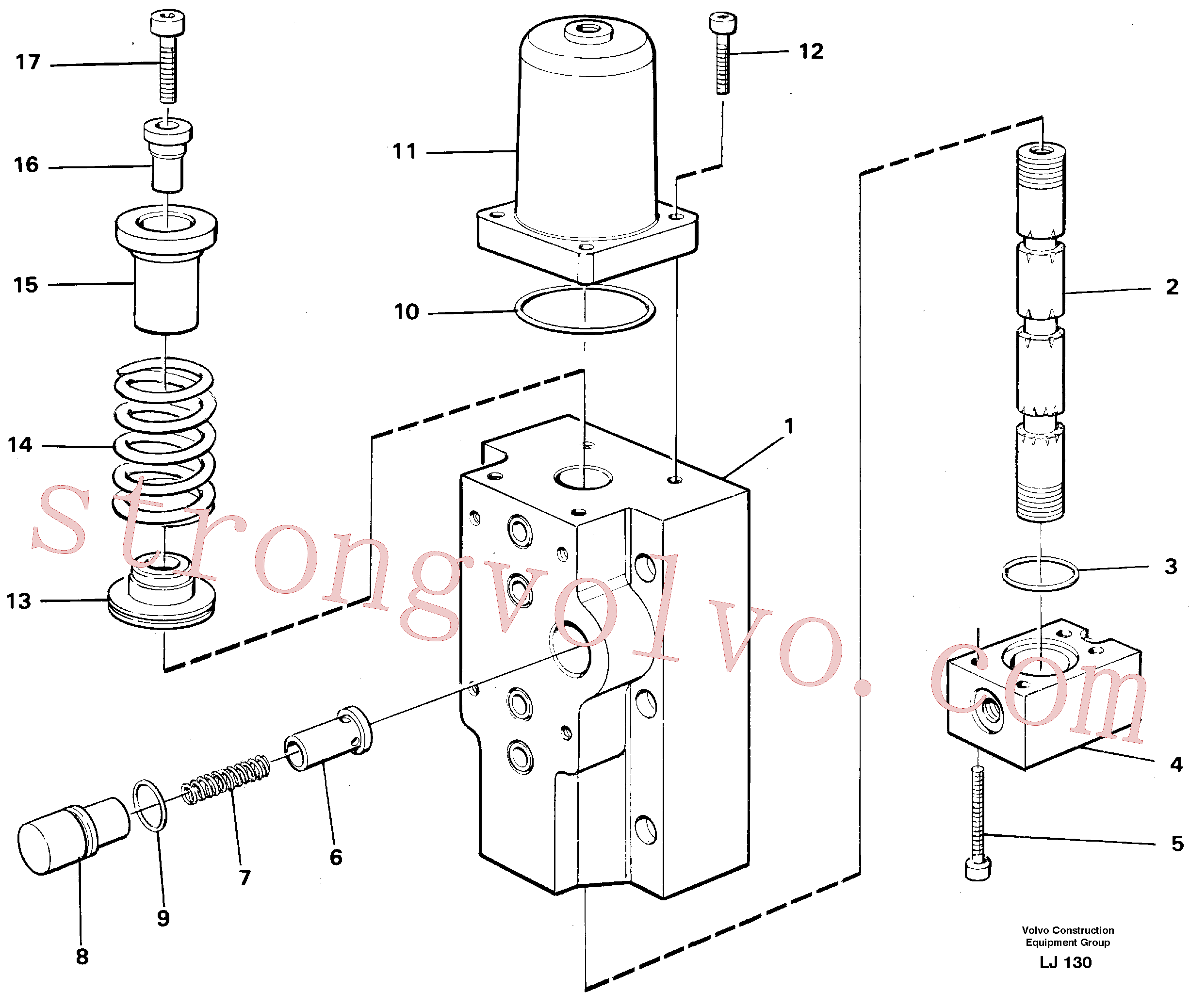 VOE14249864 Volvo(LJ130 Montagem)