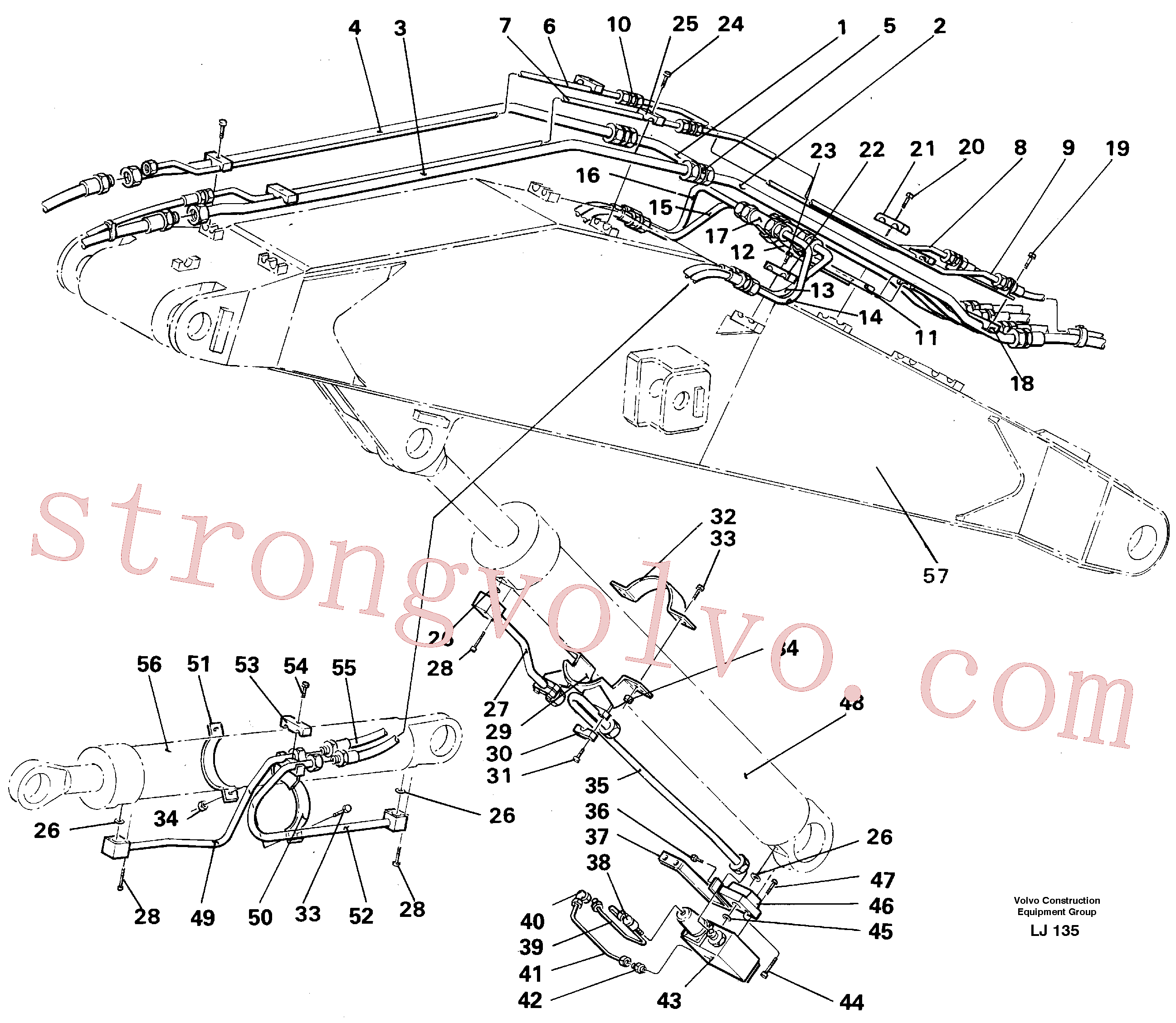 VOE14238173 Volvo(LJ135 Montagem)
