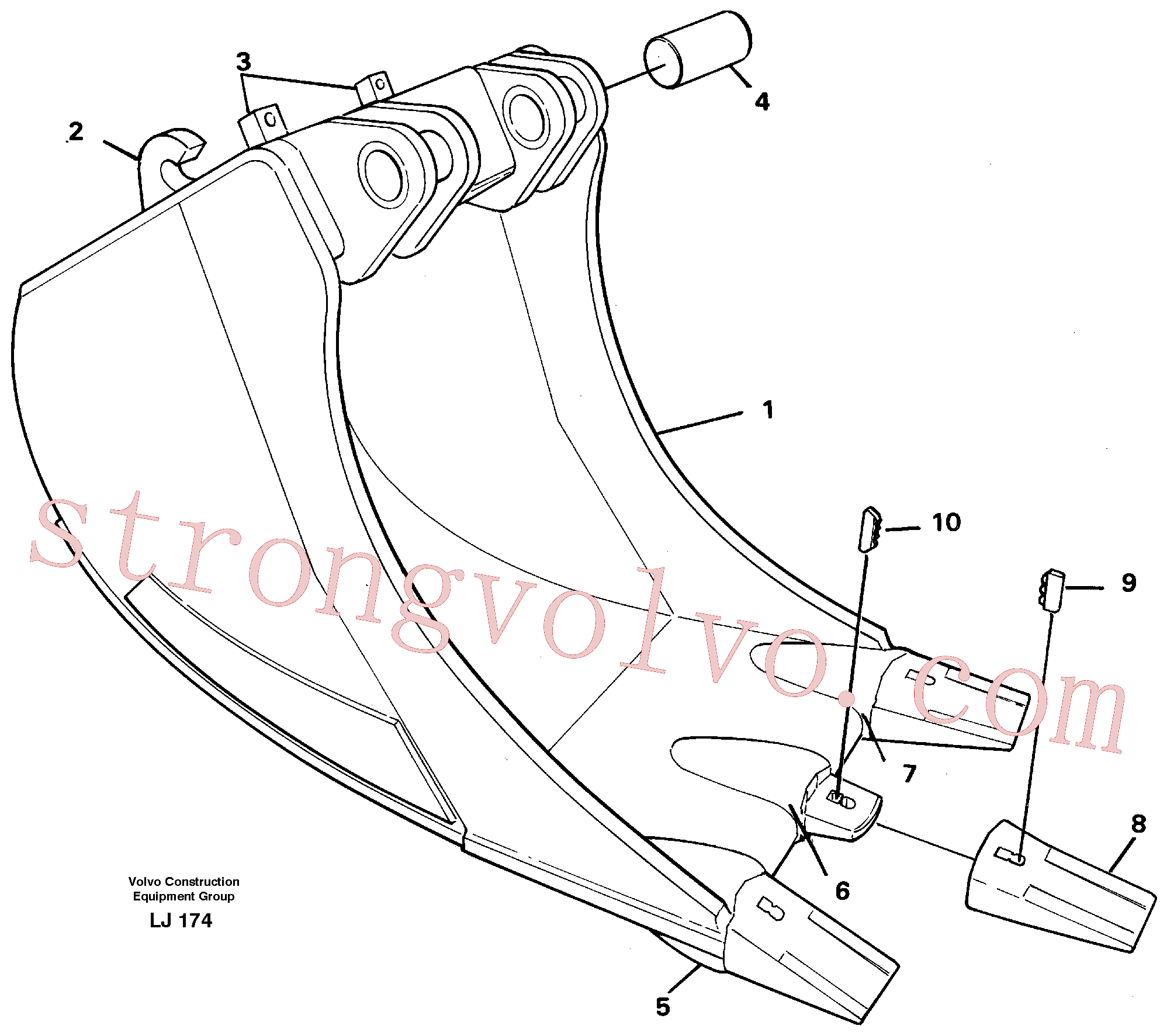 VOE14230660 Volvo(LJ174 Montagem)