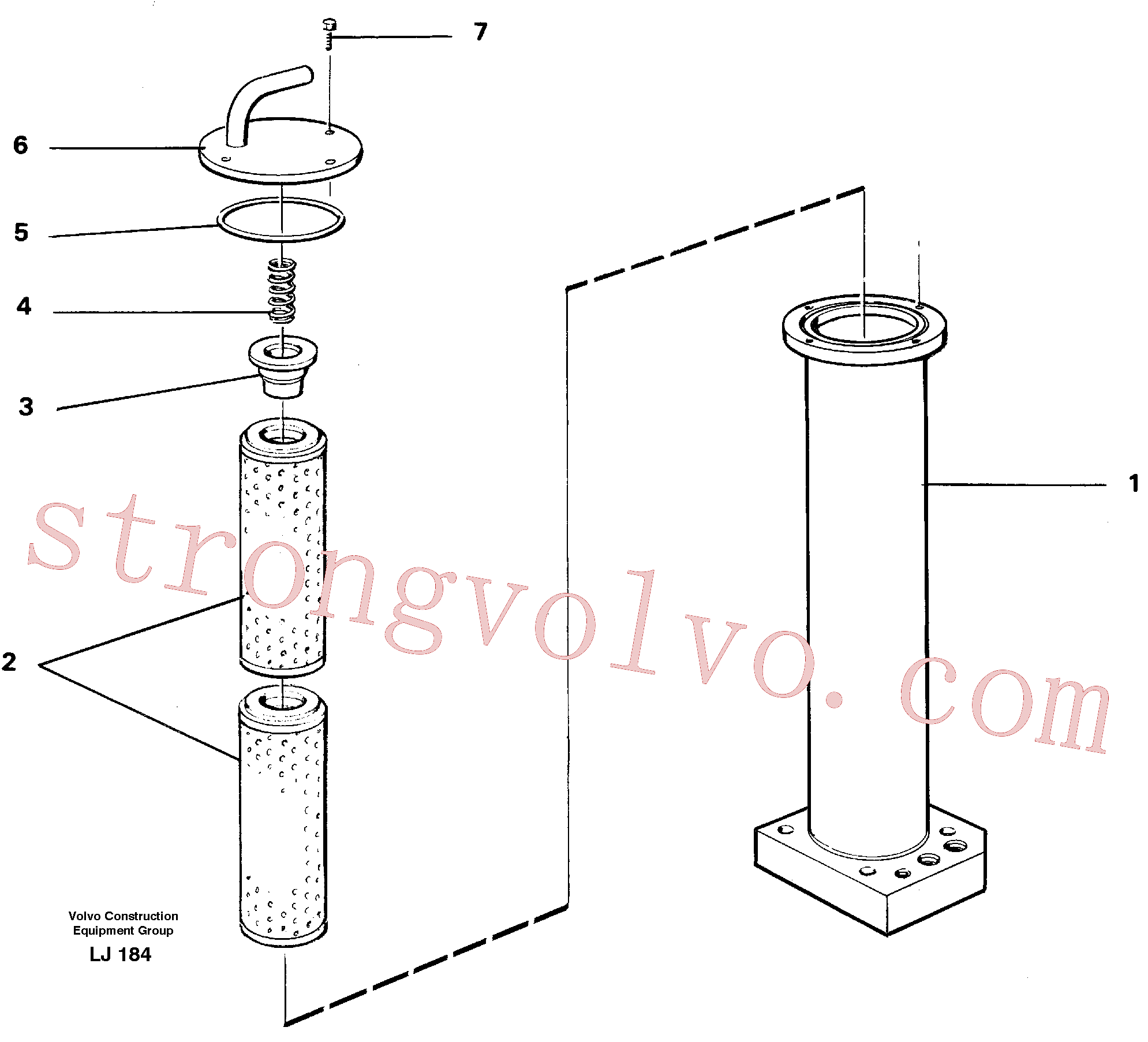 VOE14043533 Volvo(LJ184 Montagem)