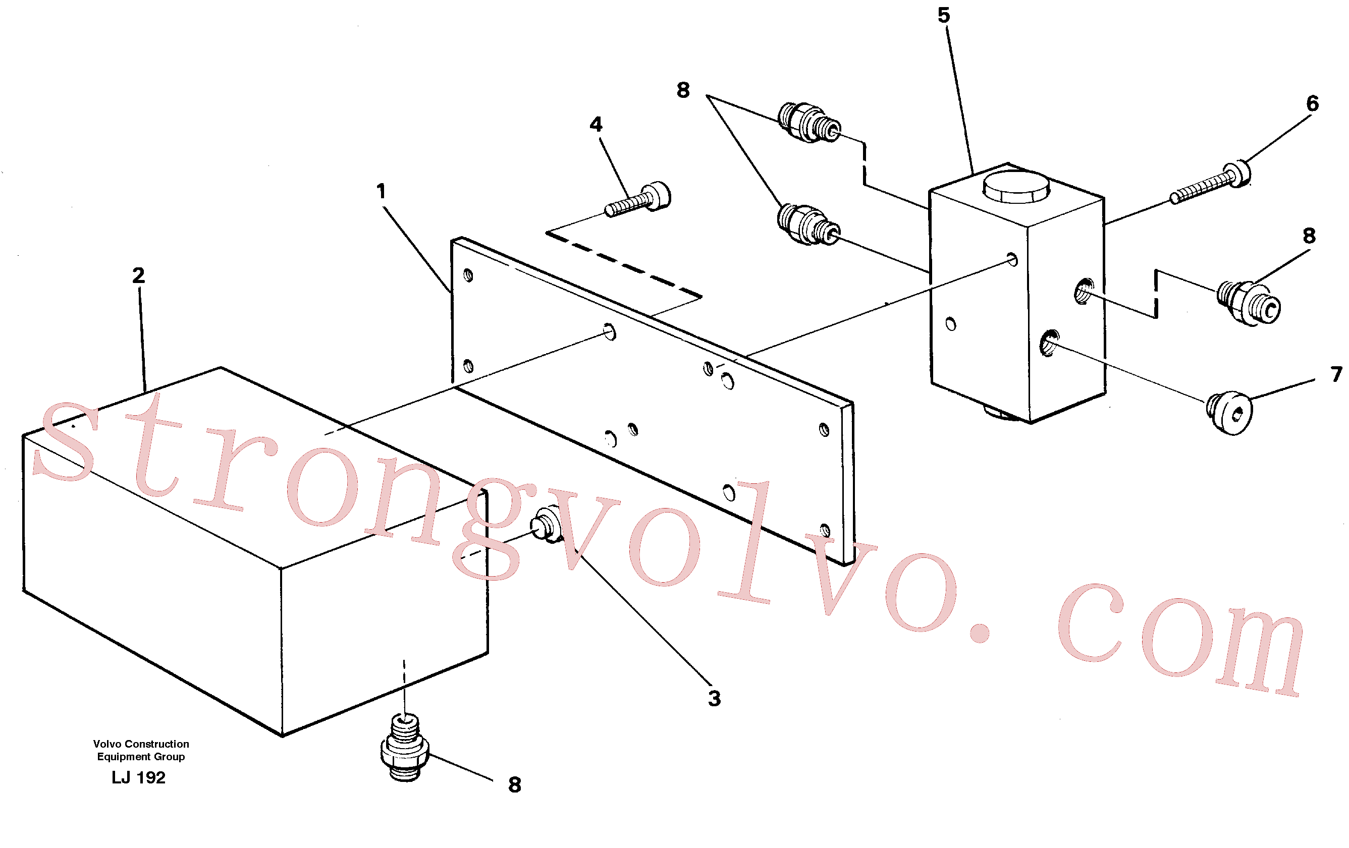 VOE14261203 Volvo(LJ192 Montagem)