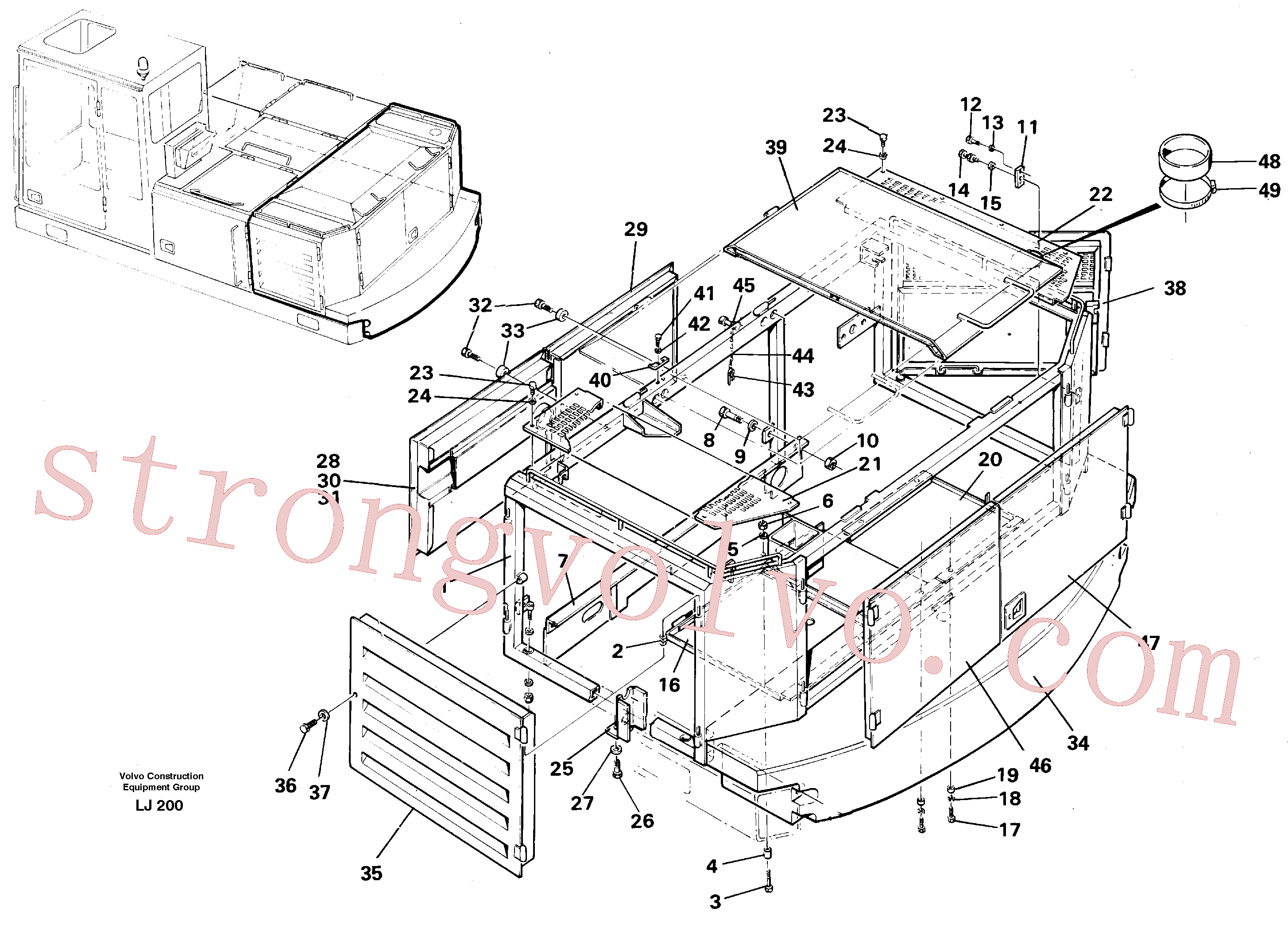 VOE14211740 Volvo(LJ200 Montagem)