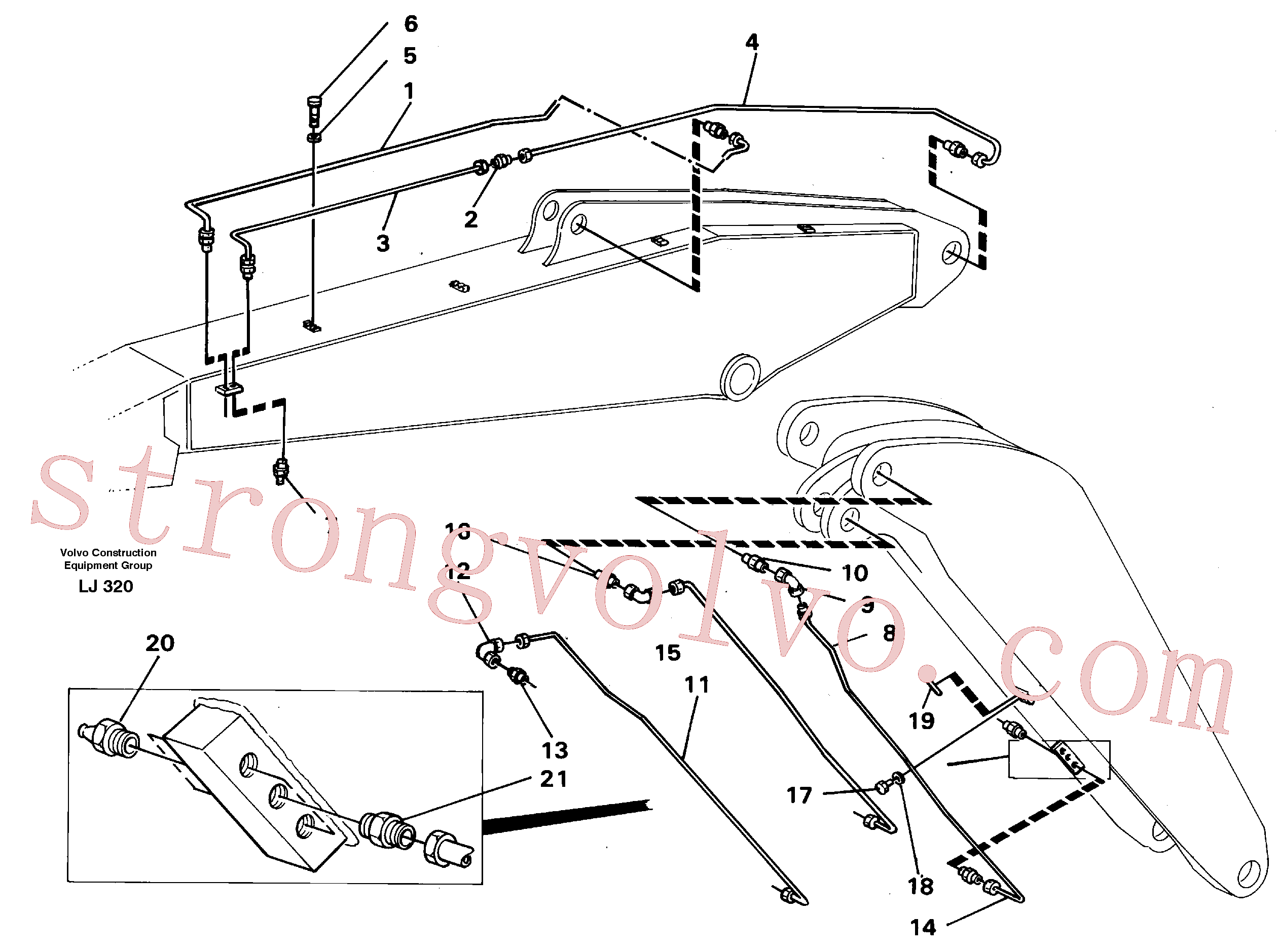 VOE14261058 Volvo(LJ320 Montagem)
