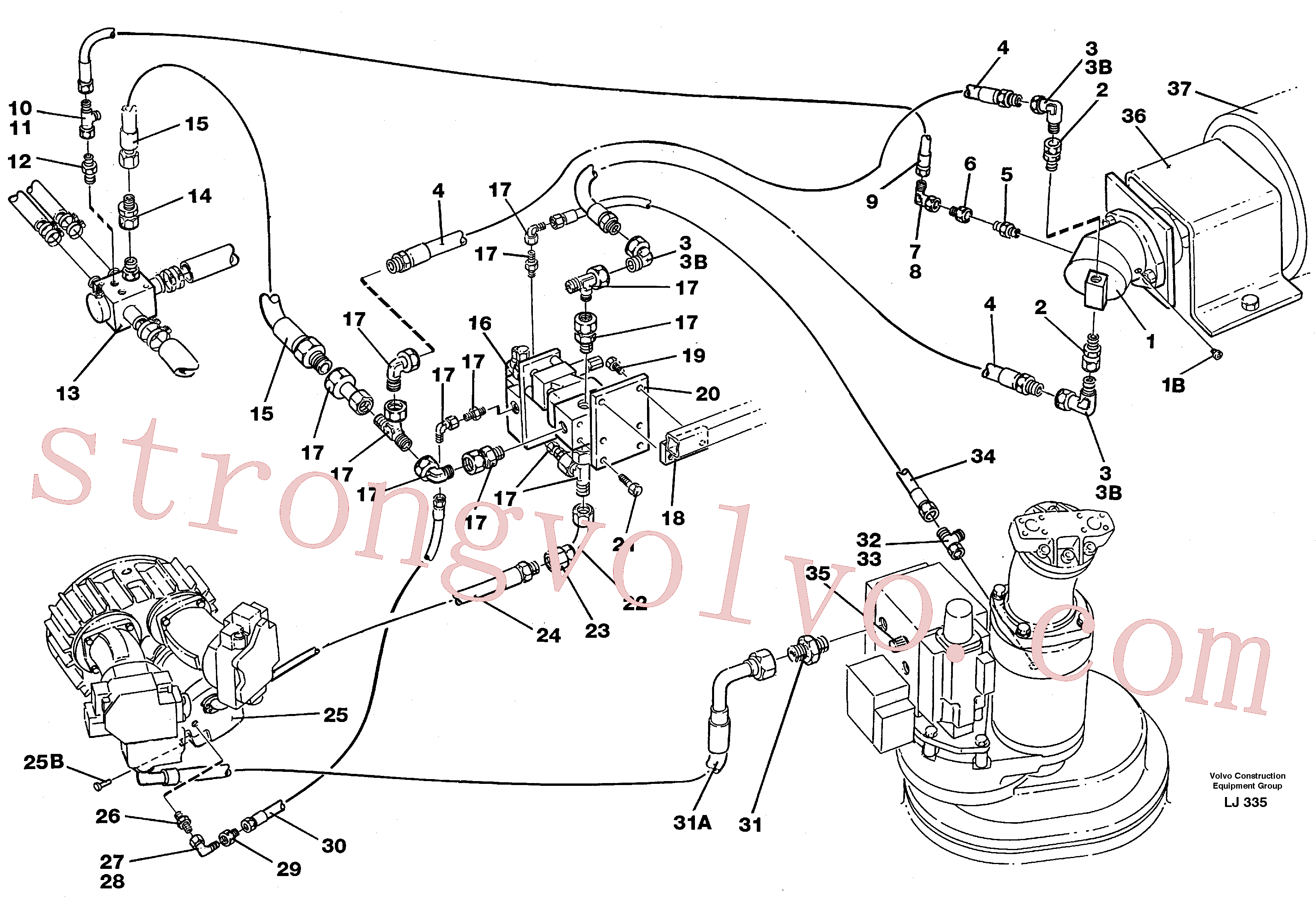 VOE14211070 Volvo(LJ335 Montagem)
