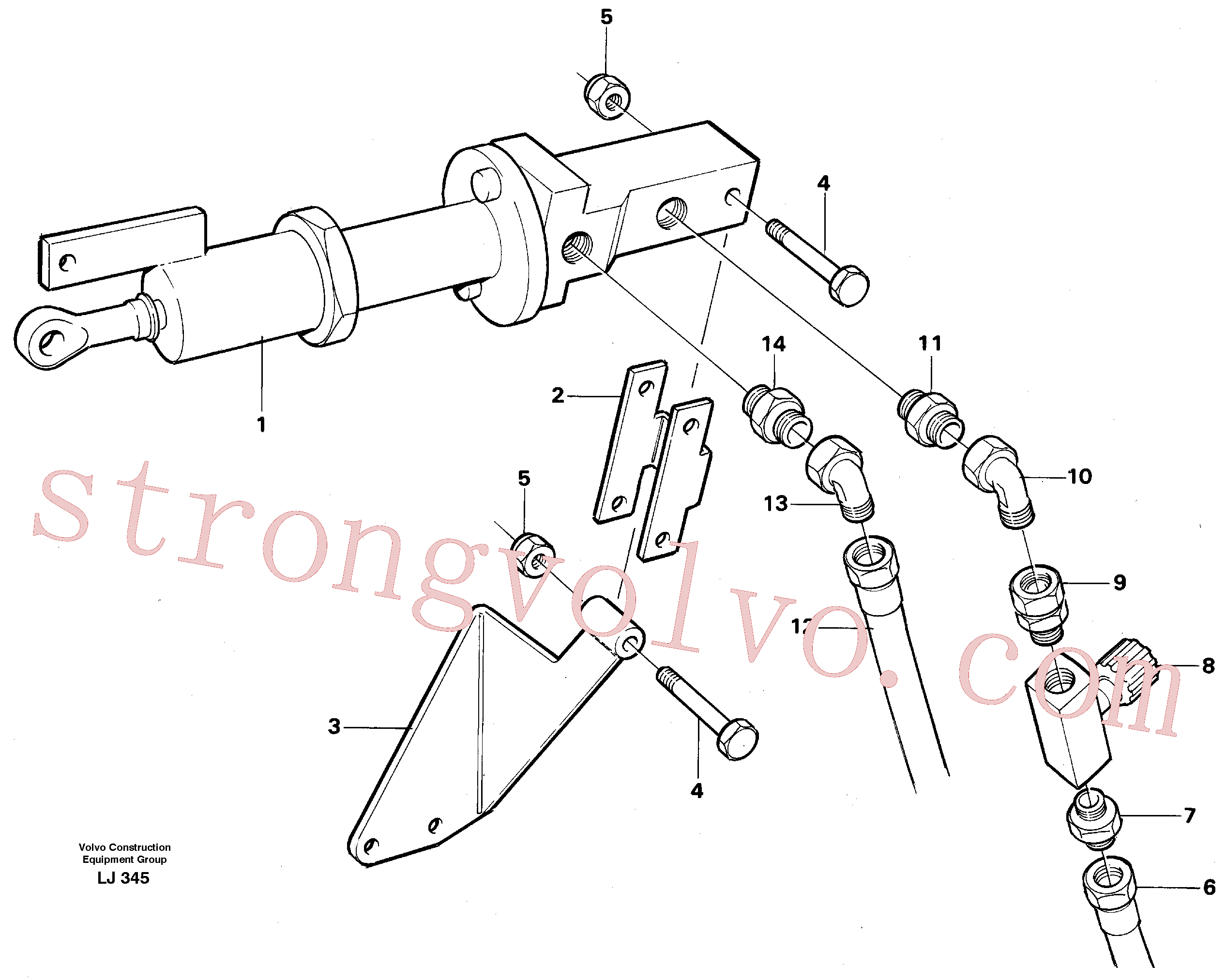 VOE14026088 Volvo(LJ345 Montagem)
