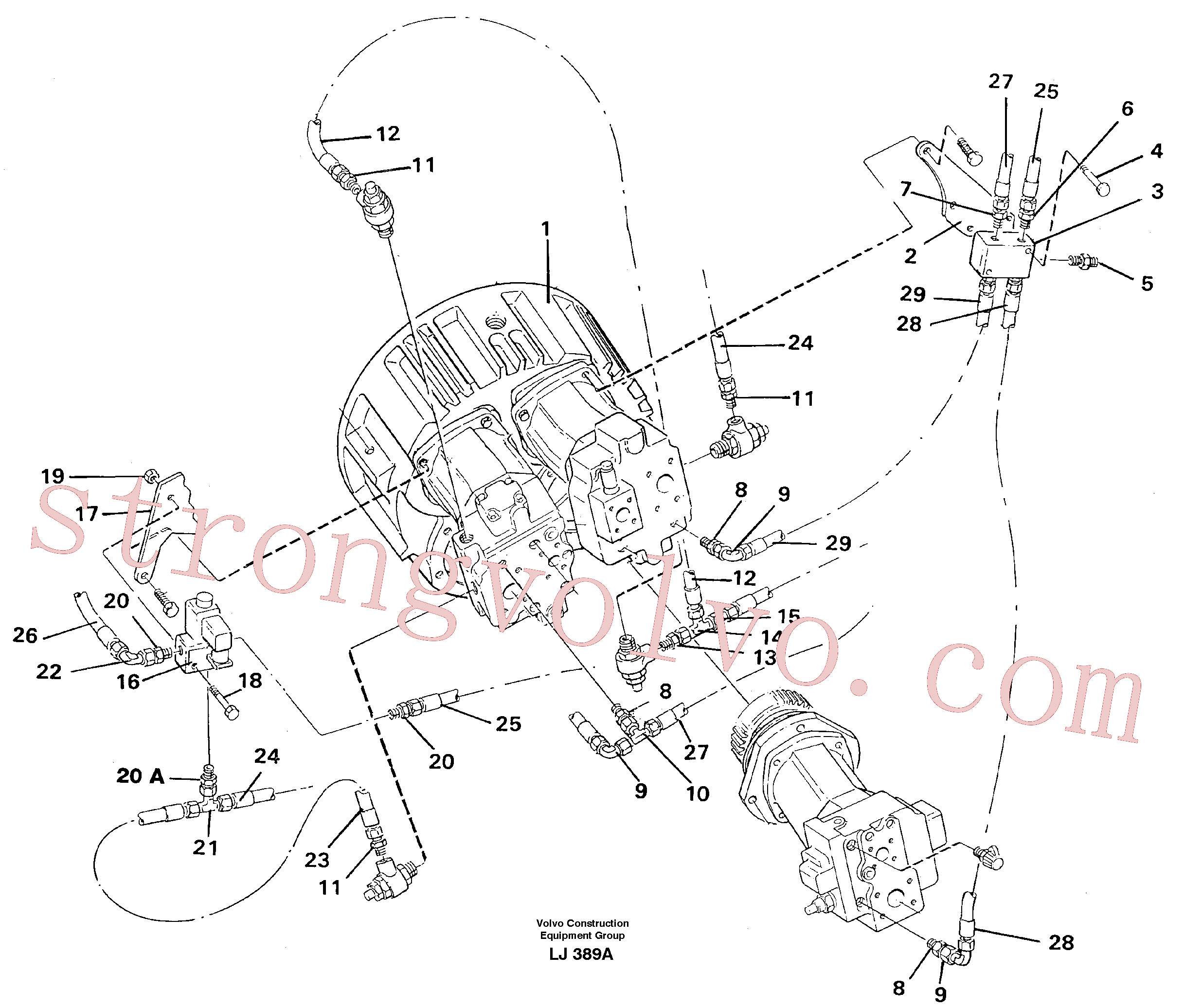 VOE14254607 Volvo(LJ389A Montagem)