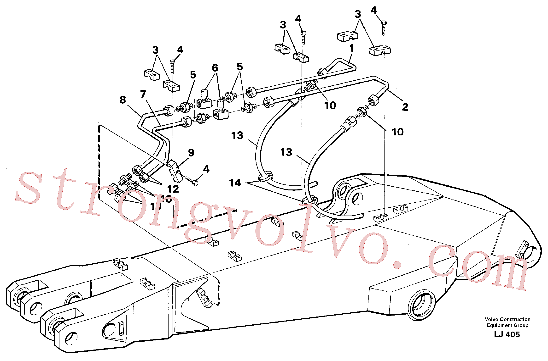 VOE14248201 Volvo(LJ405 Montagem)