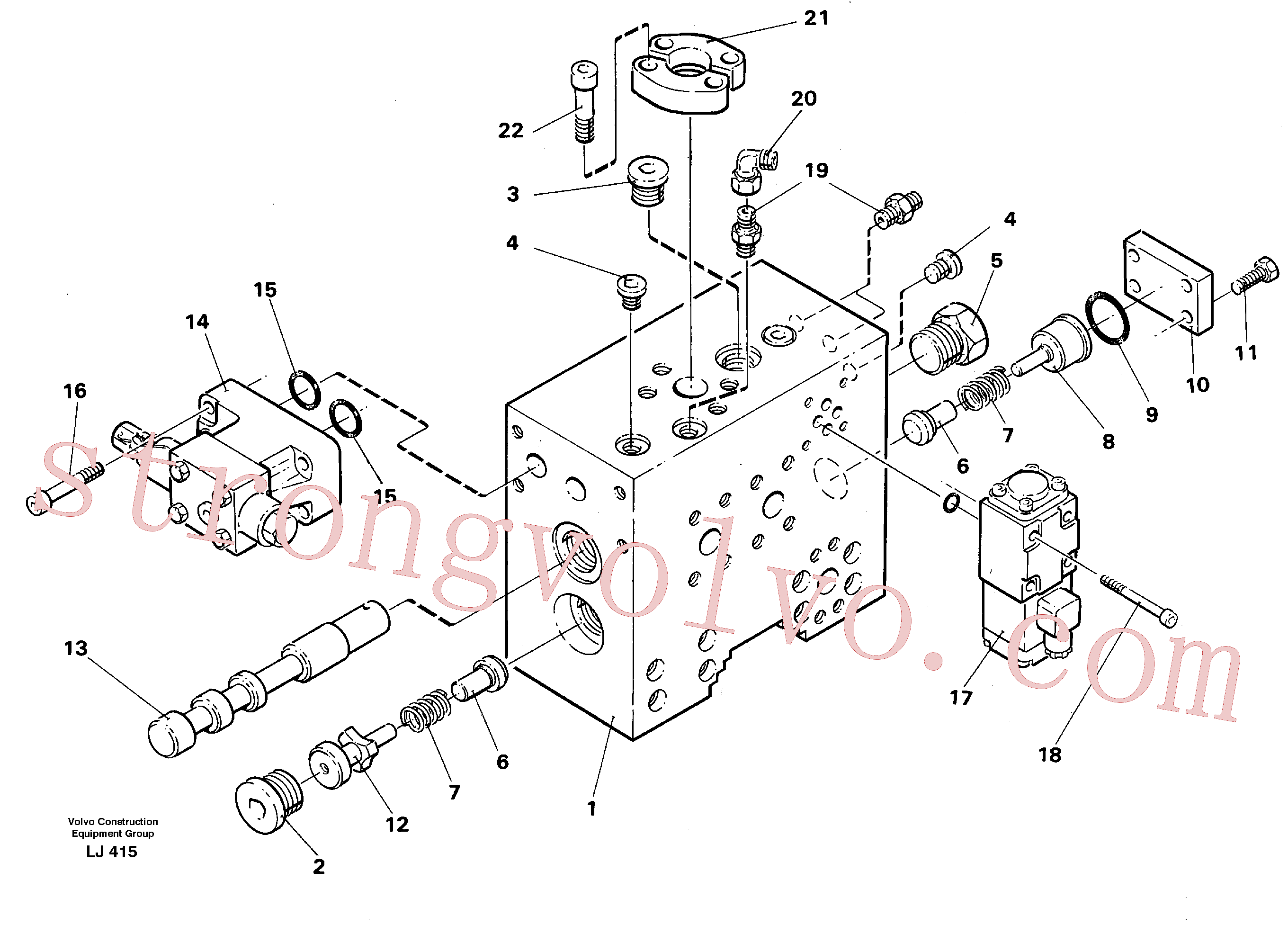 VOE14253717 Volvo(LJ415 Montagem)