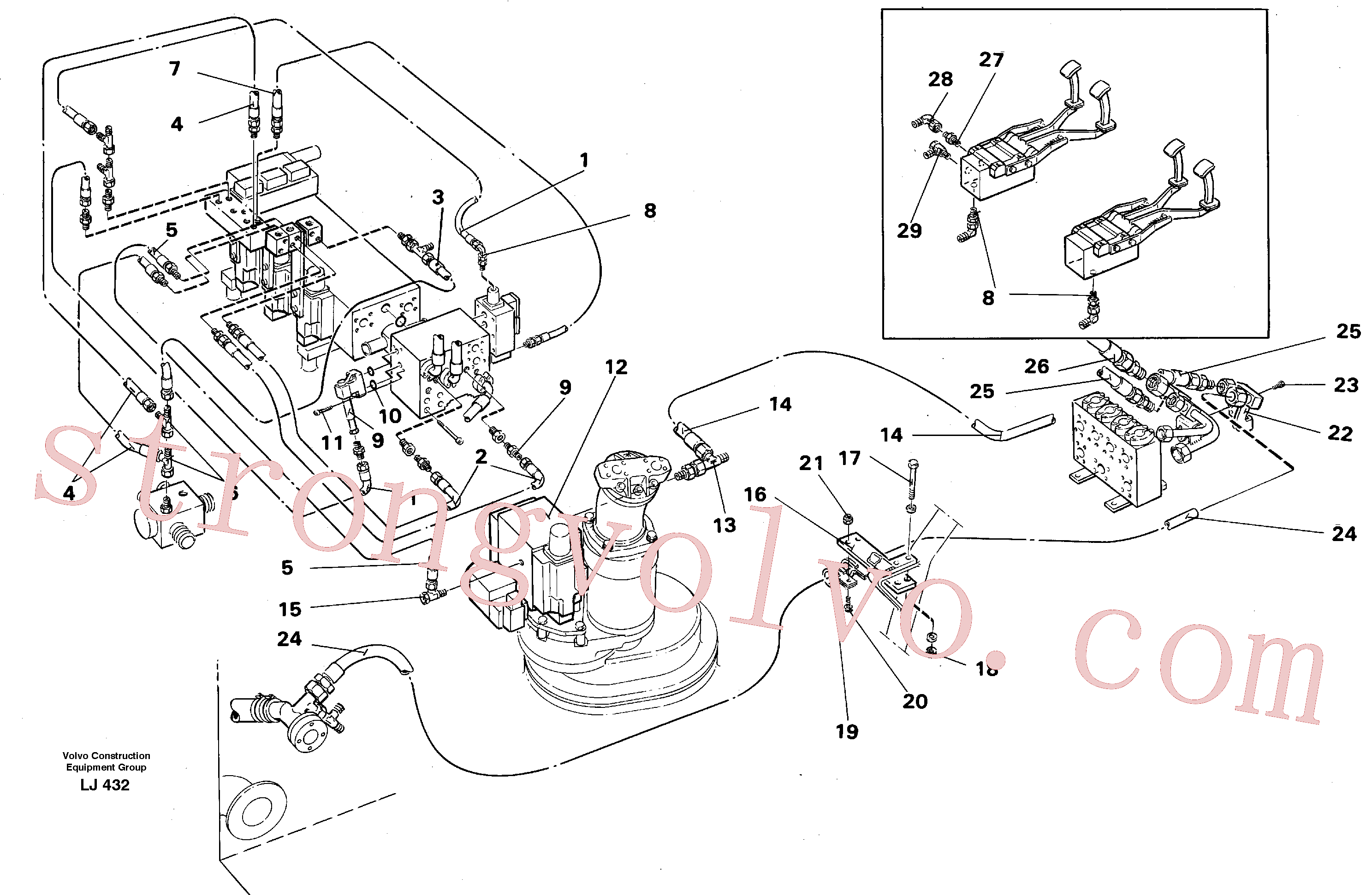 VOE14252150 Volvo(LJ432 Montagem)
