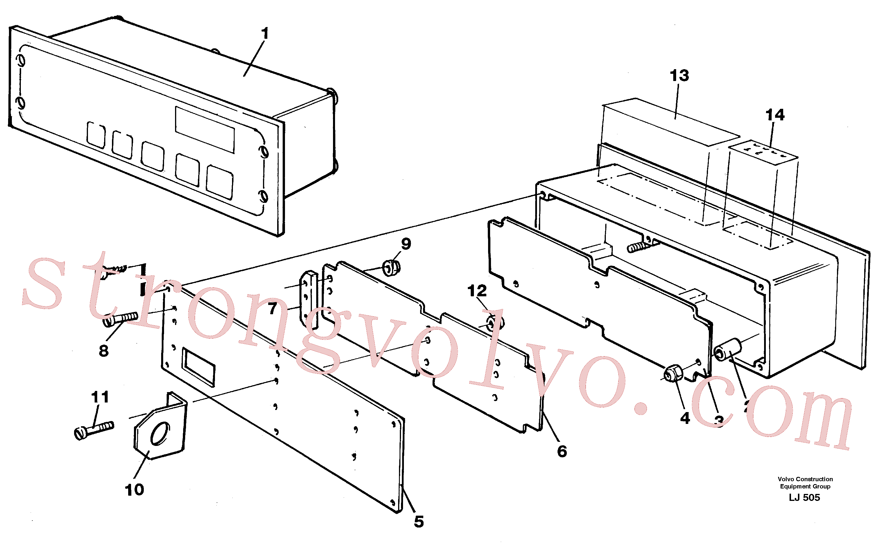 VOE14254337 Volvo(LJ505 Montagem)