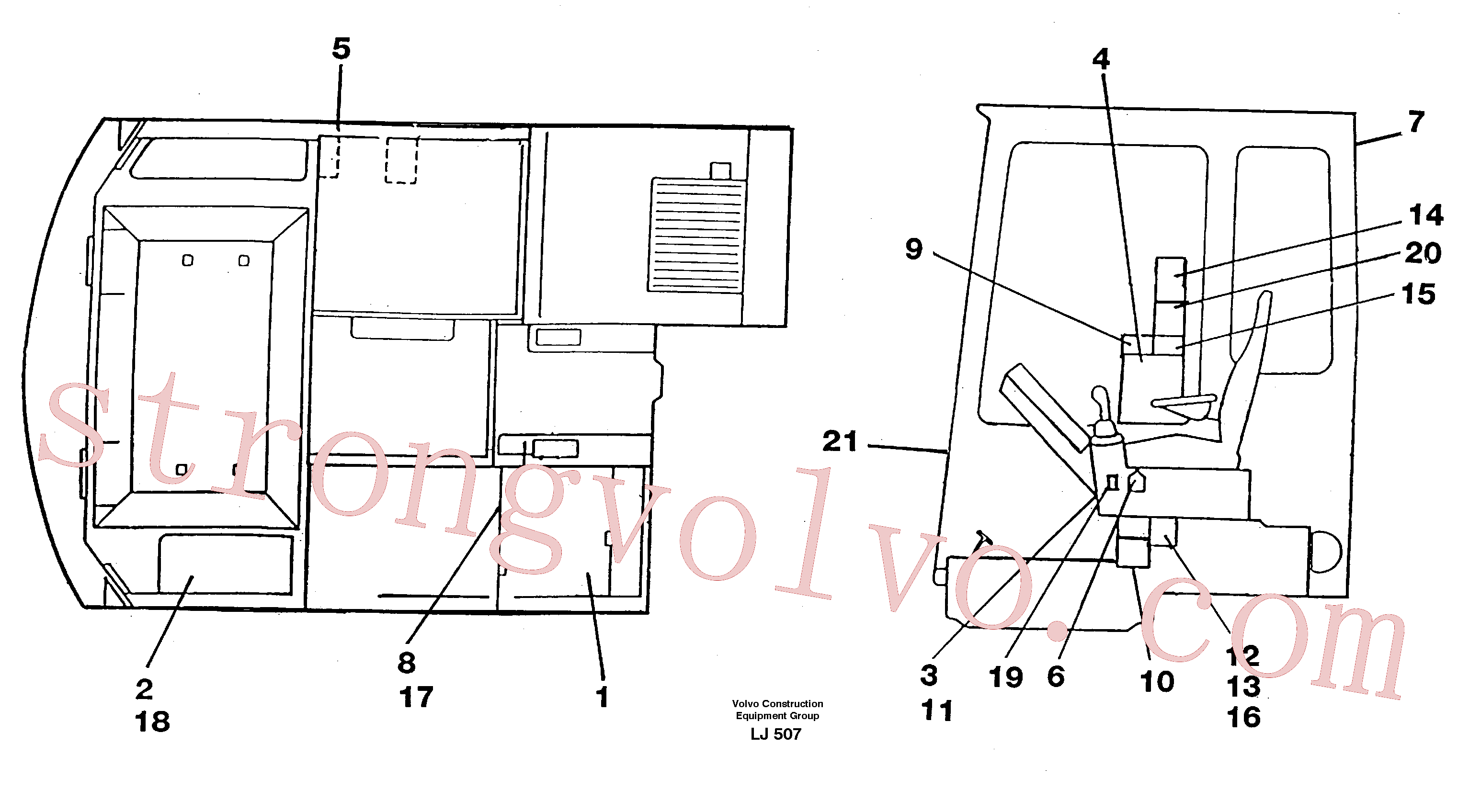 VOE14265604 Letreiro Inscreva-se para Volvo Acessórios para escavadeira