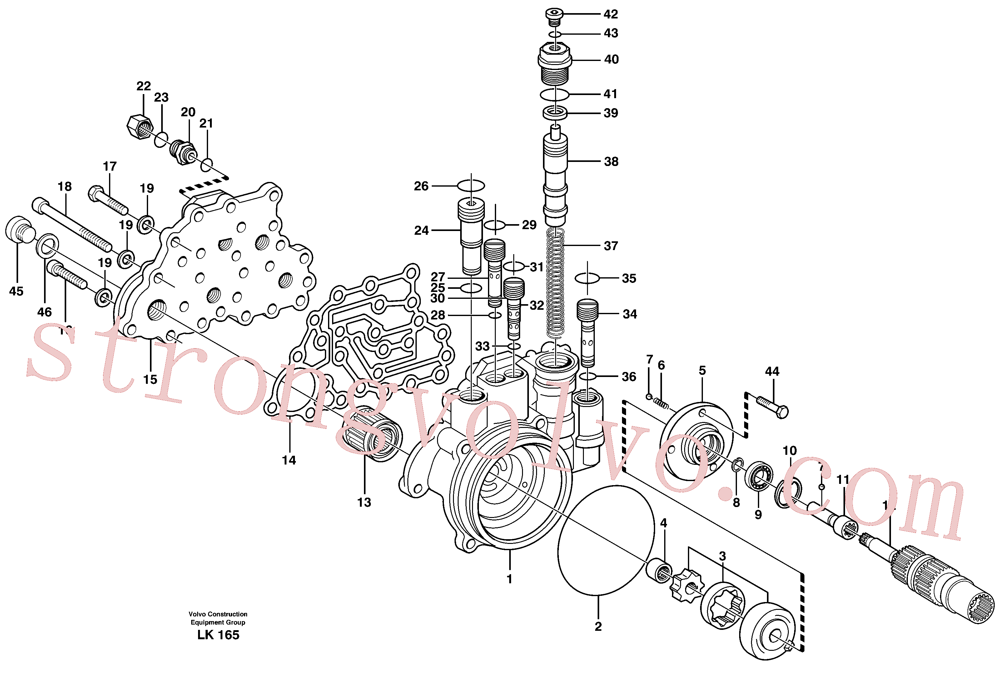 VOE11705221 Volvo(LK165 Montagem)