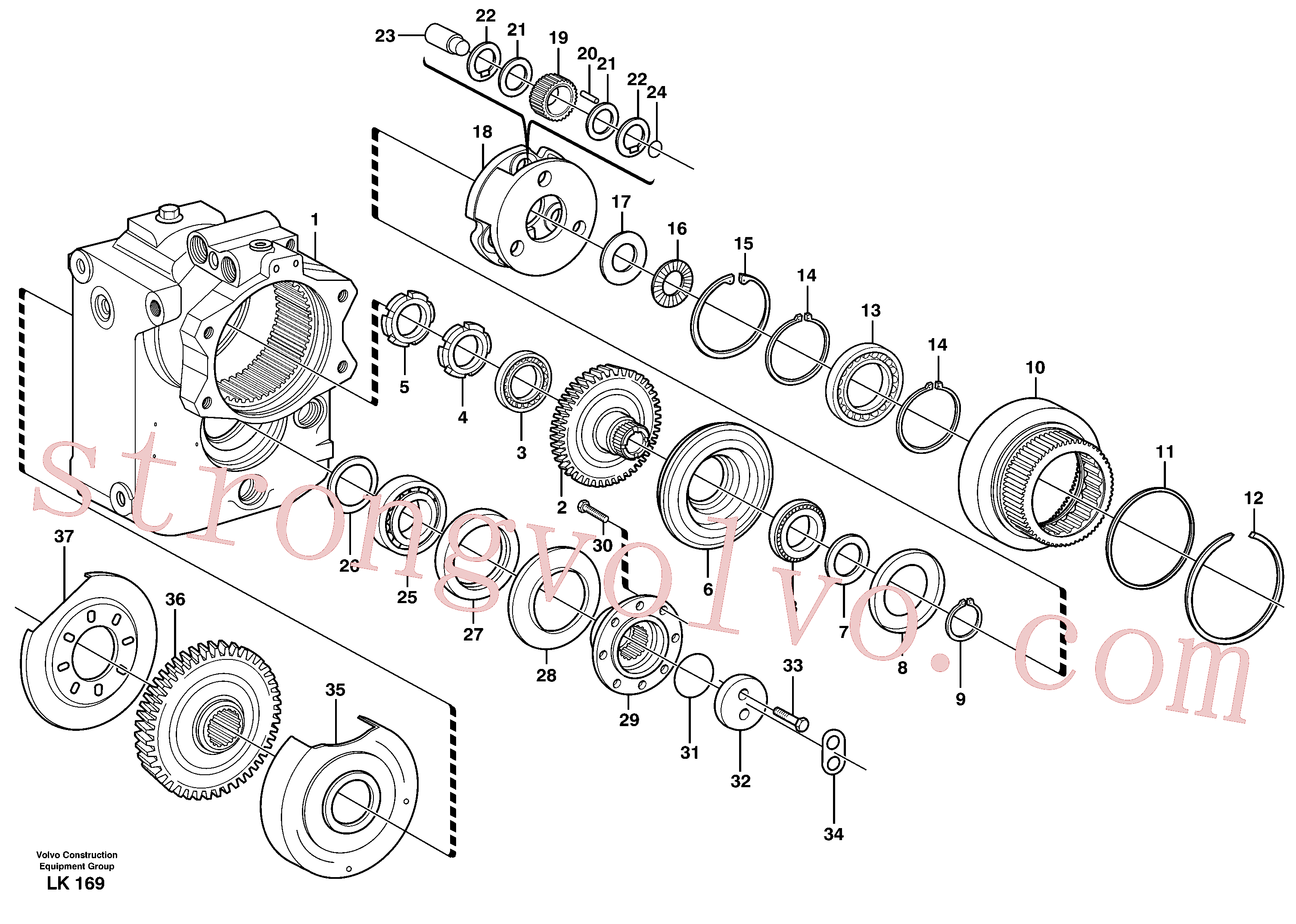 VOE11708329 Volvo(LK169 Montagem)