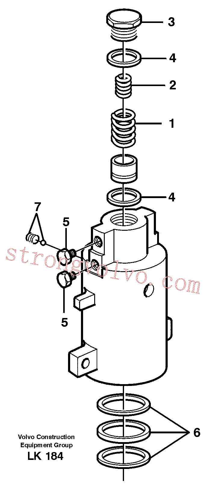VOE11714555 Volvo(LK184 Montagem)