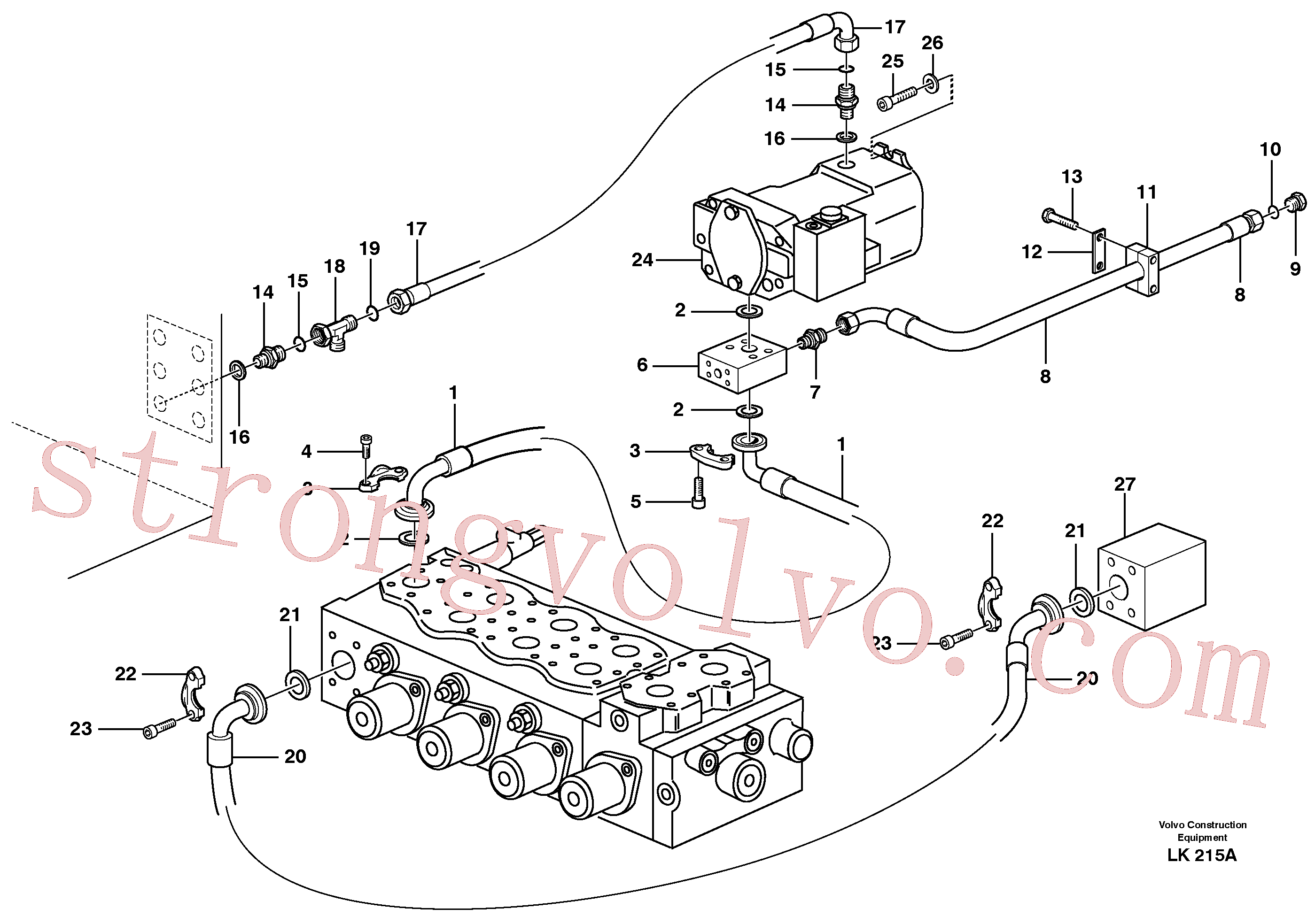 VOE14378764 Volvo(LK215A Montagem)