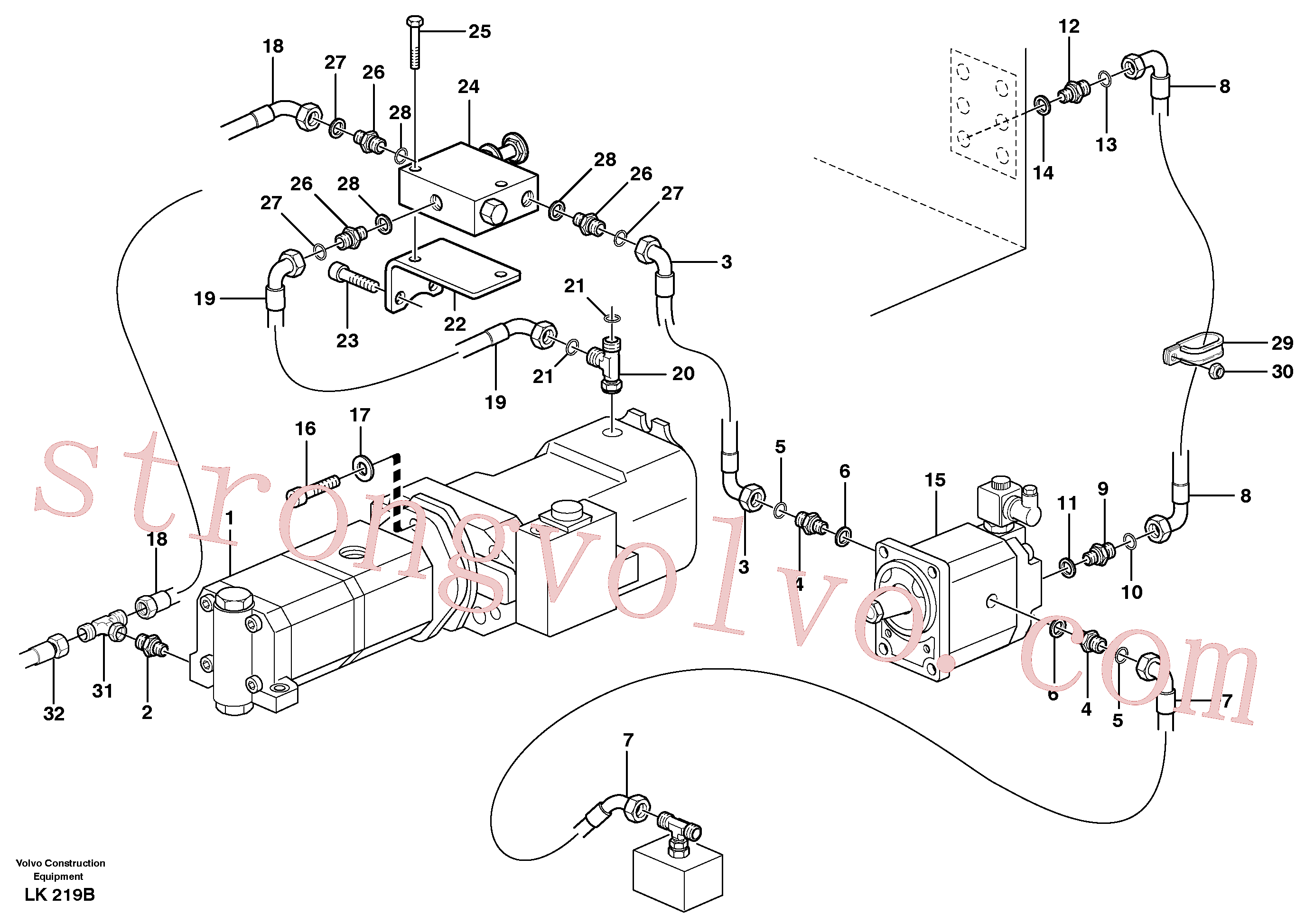 VOE14370258 Volvo(LK219B Montagem)