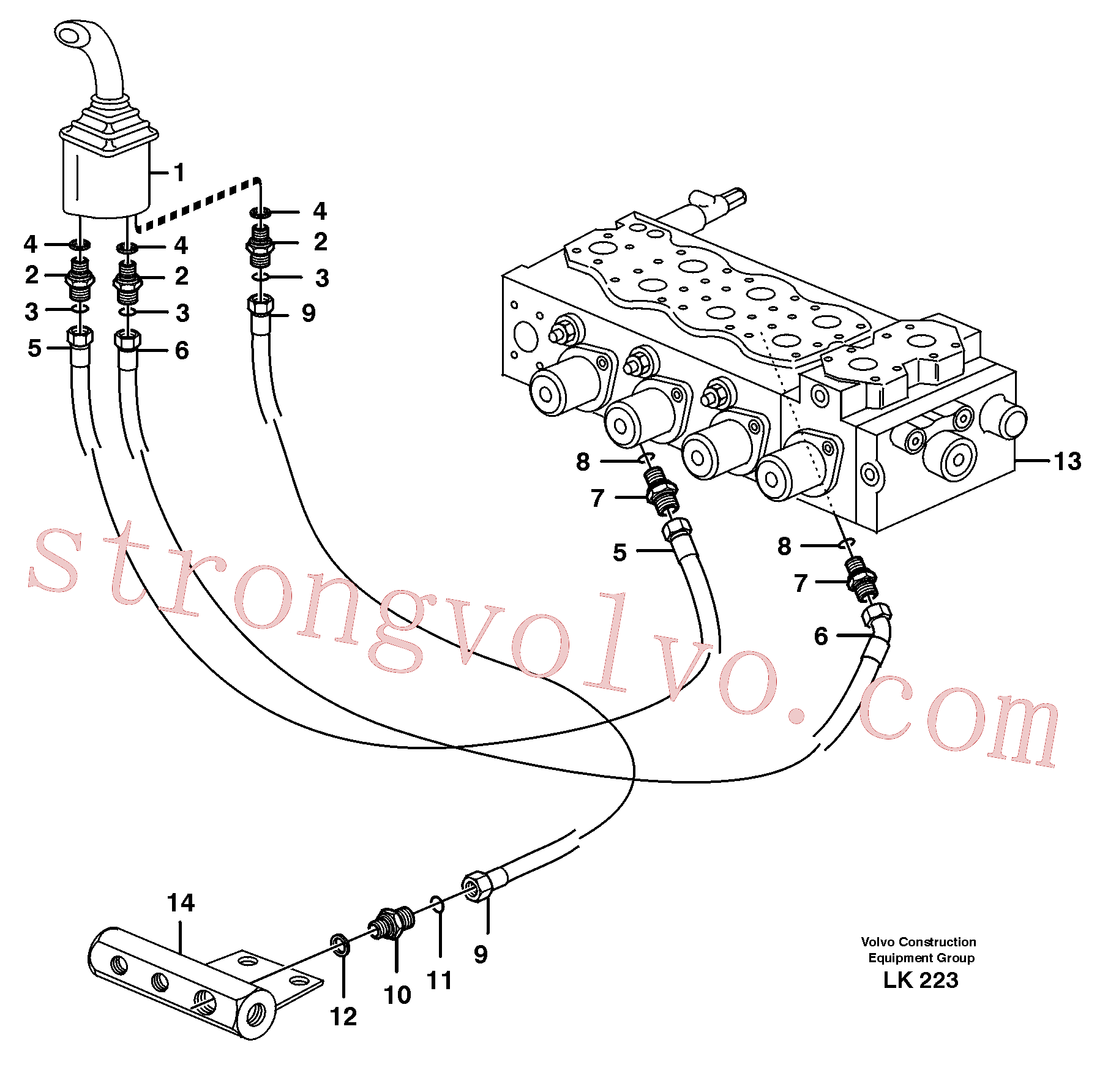 VOE14378747 Volvo(LK223 Montagem)