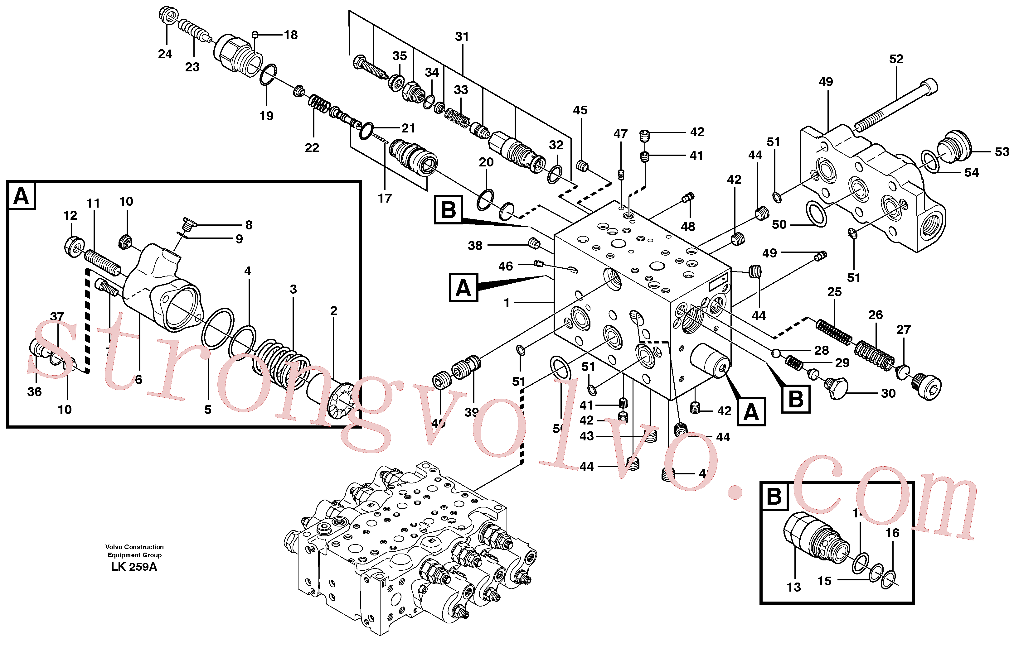VOE11704910 Anel-o Volvo escavadeira