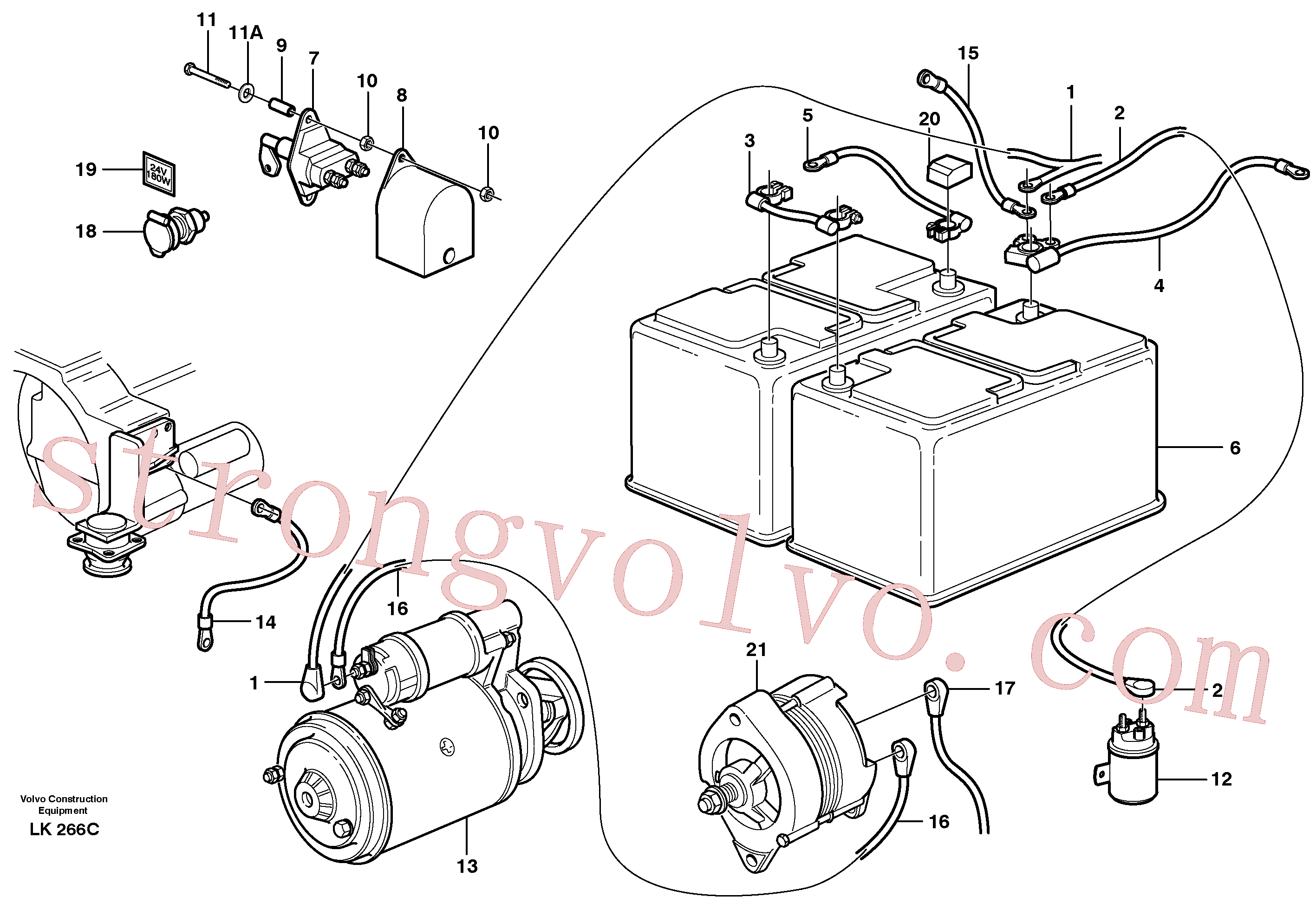 VOE14244111 Volvo(LK266C Montagem)