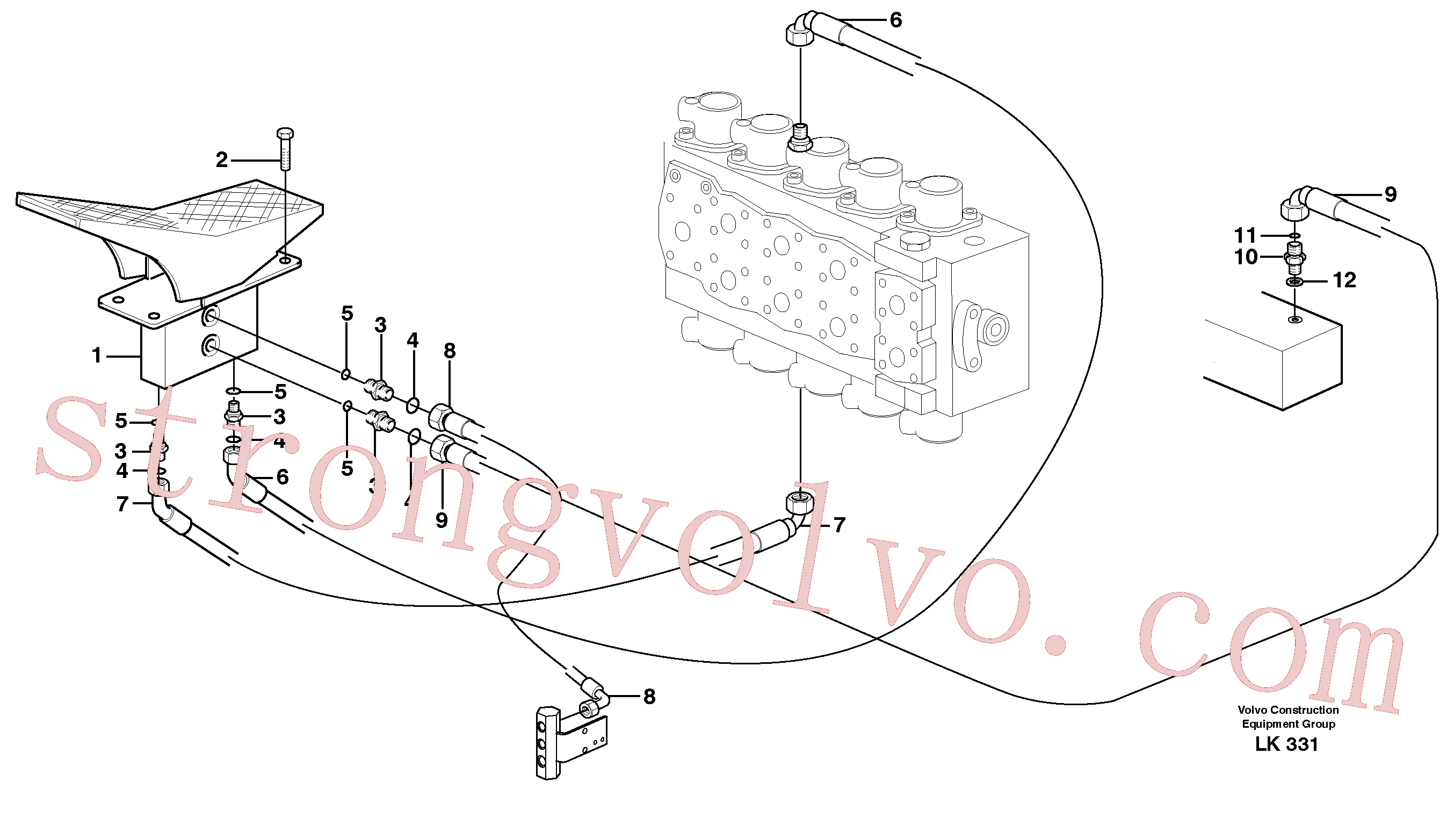VOE14378758 Volvo(LK331 Montagem)