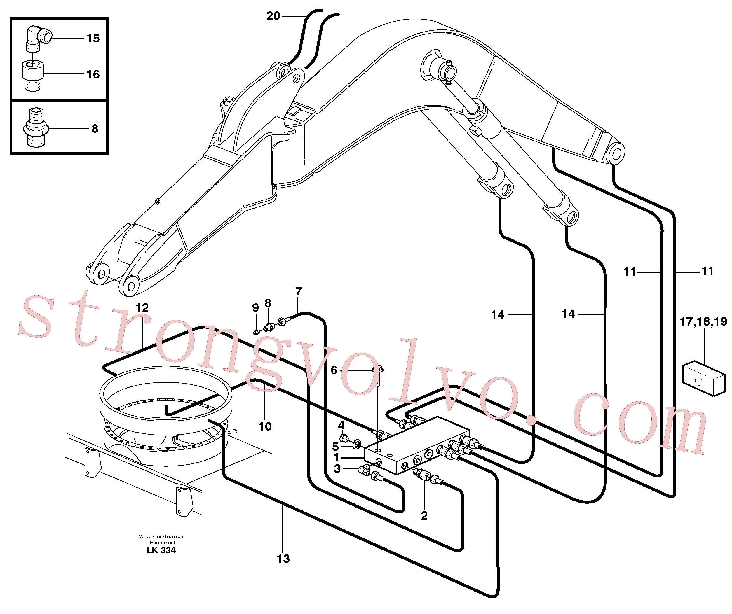 VOE14370351 Volvo(LK334 Montagem)