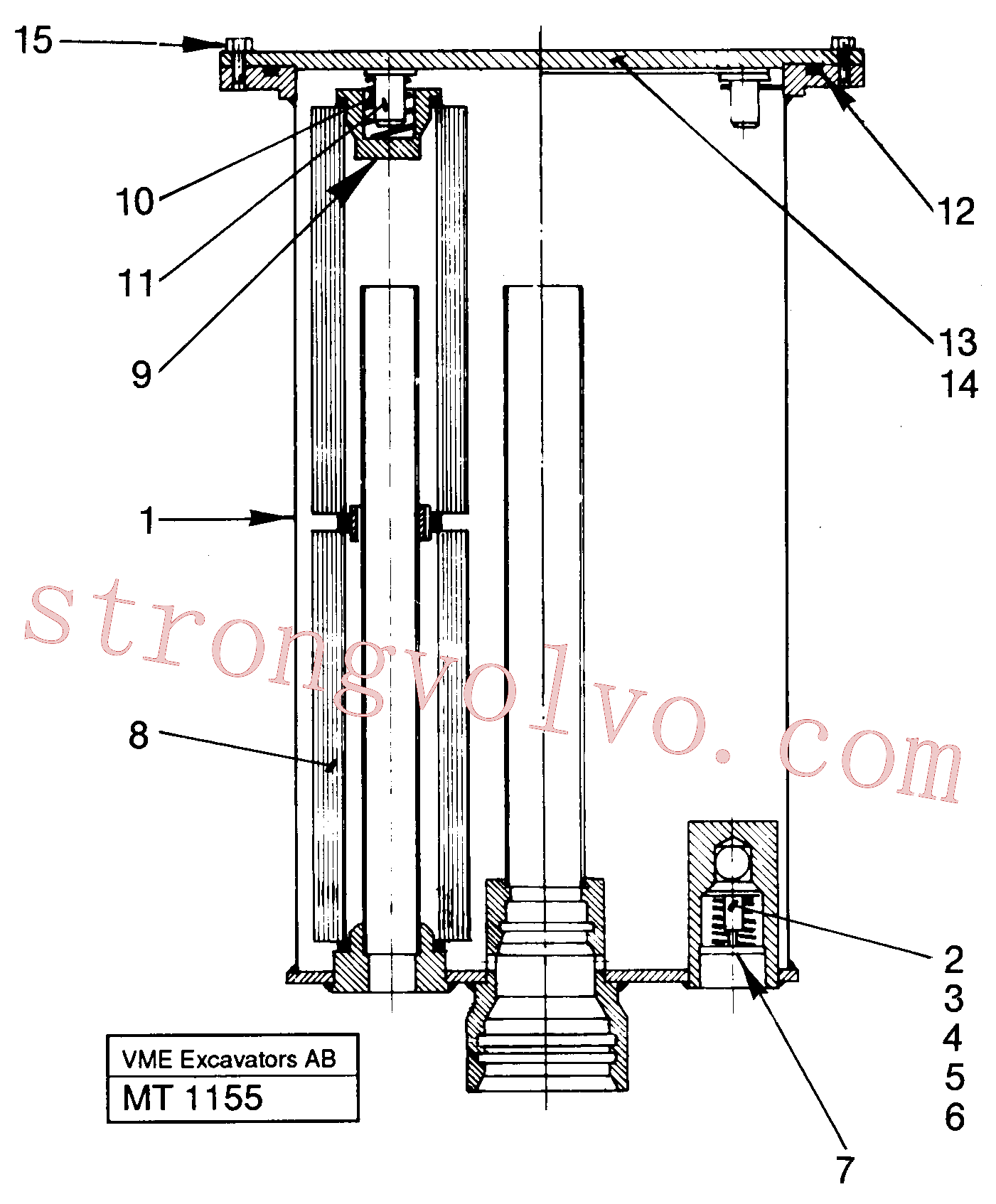 VOE14024901 Volvo(MT1155 Montagem)