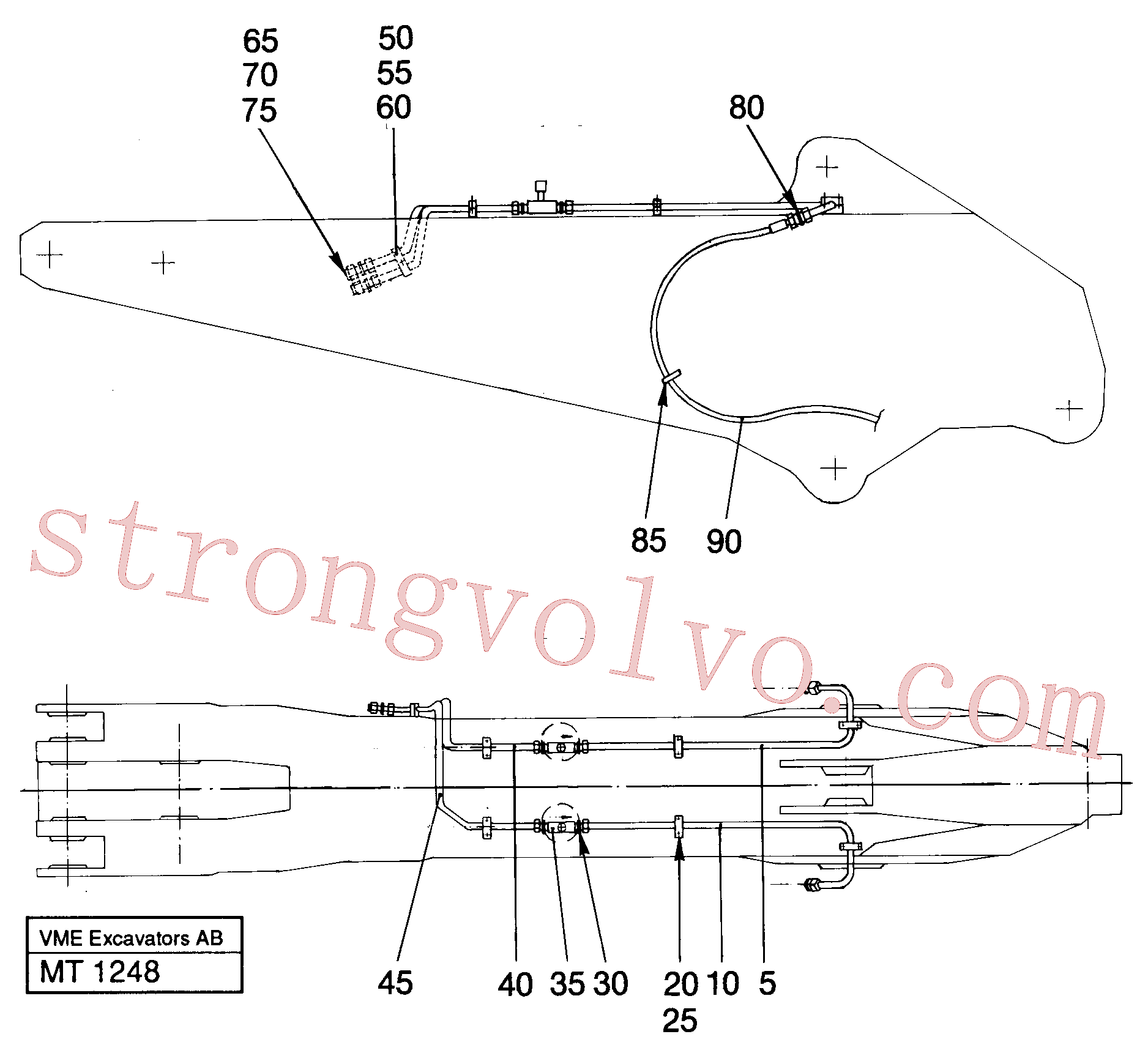 VOE14248201 Volvo(MT1248 Montagem)