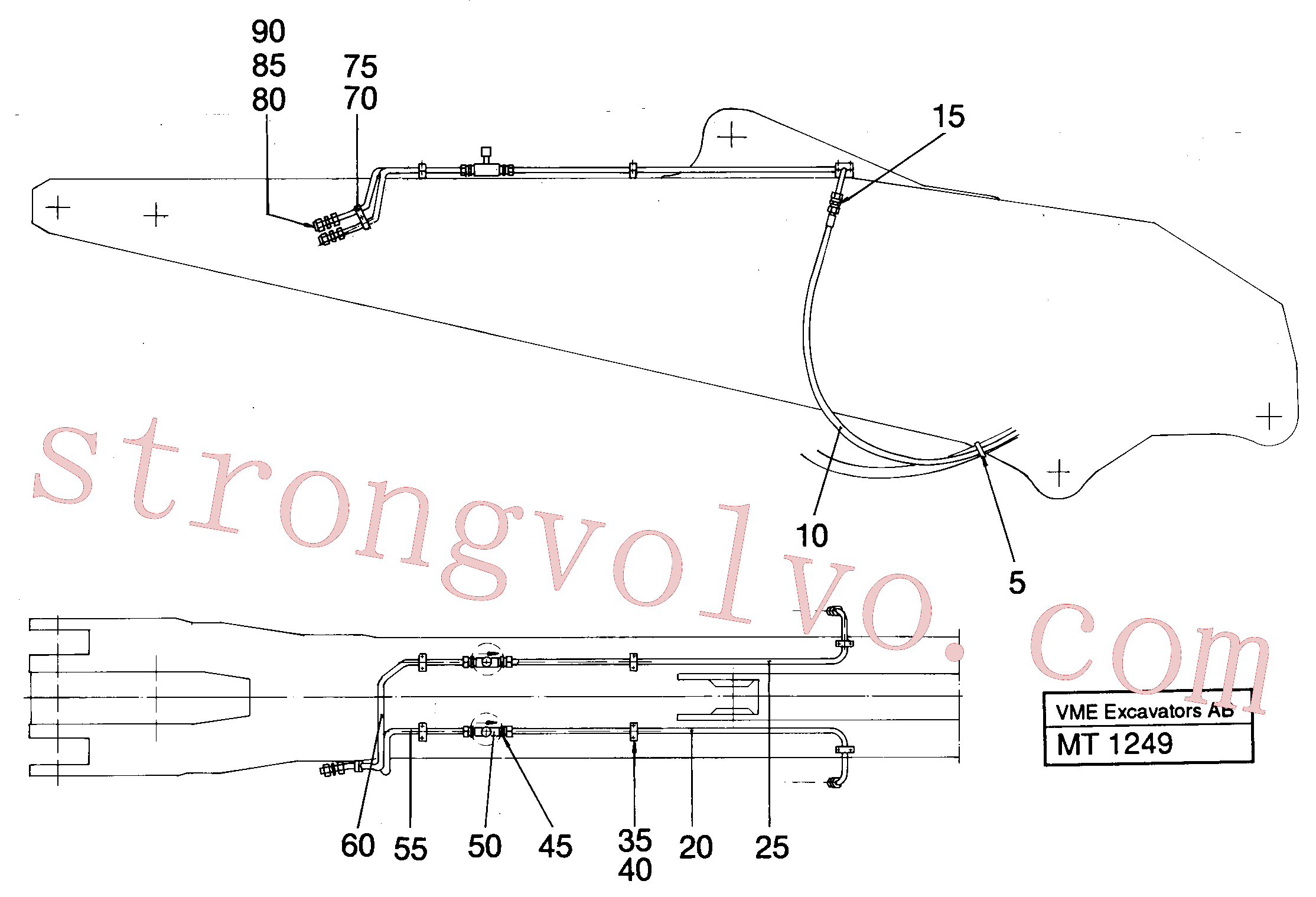 VOE14248201 Volvo(MT1249 Montagem)