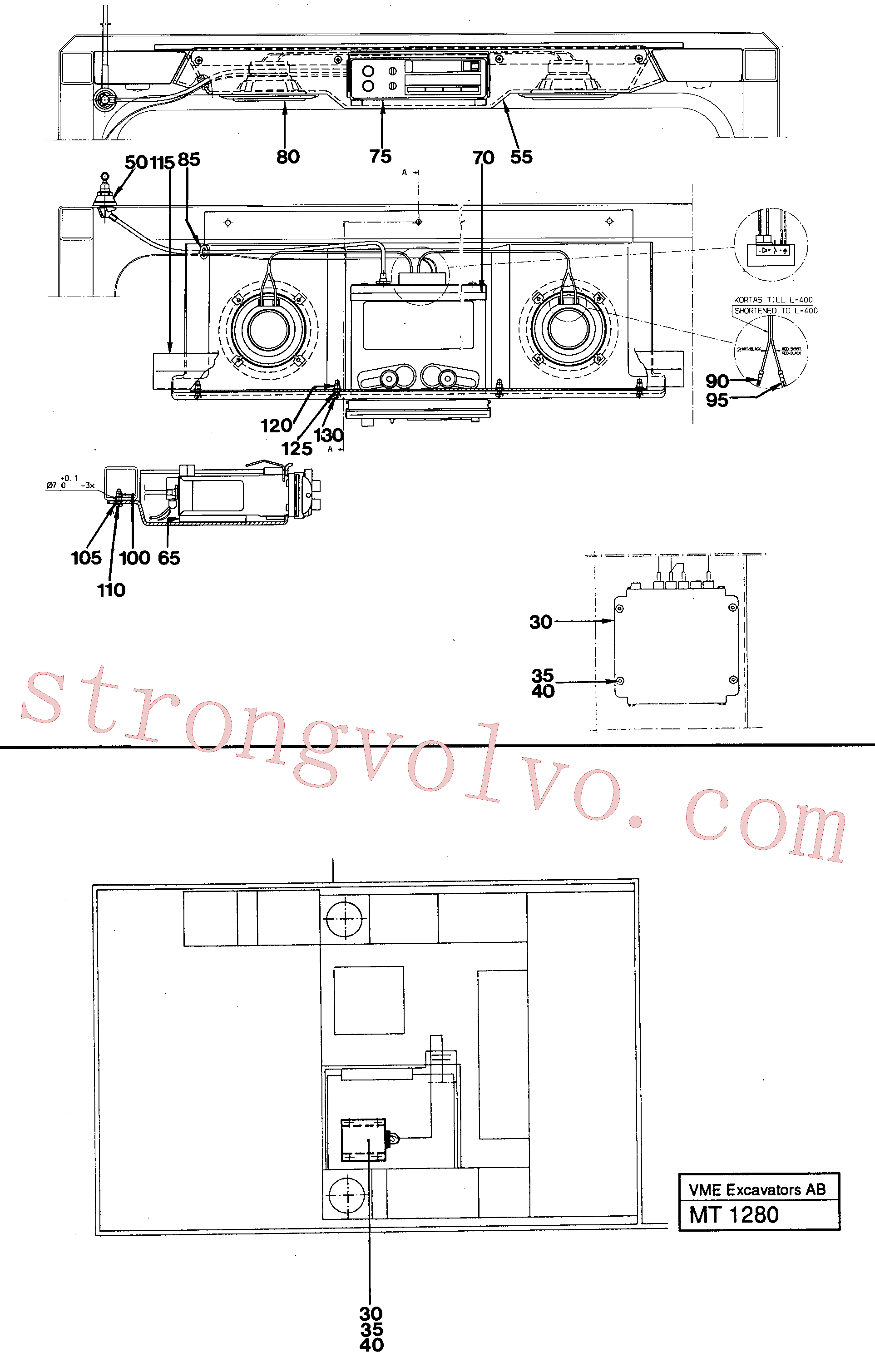 VOE14212870 Volvo(MT1280 Montagem)