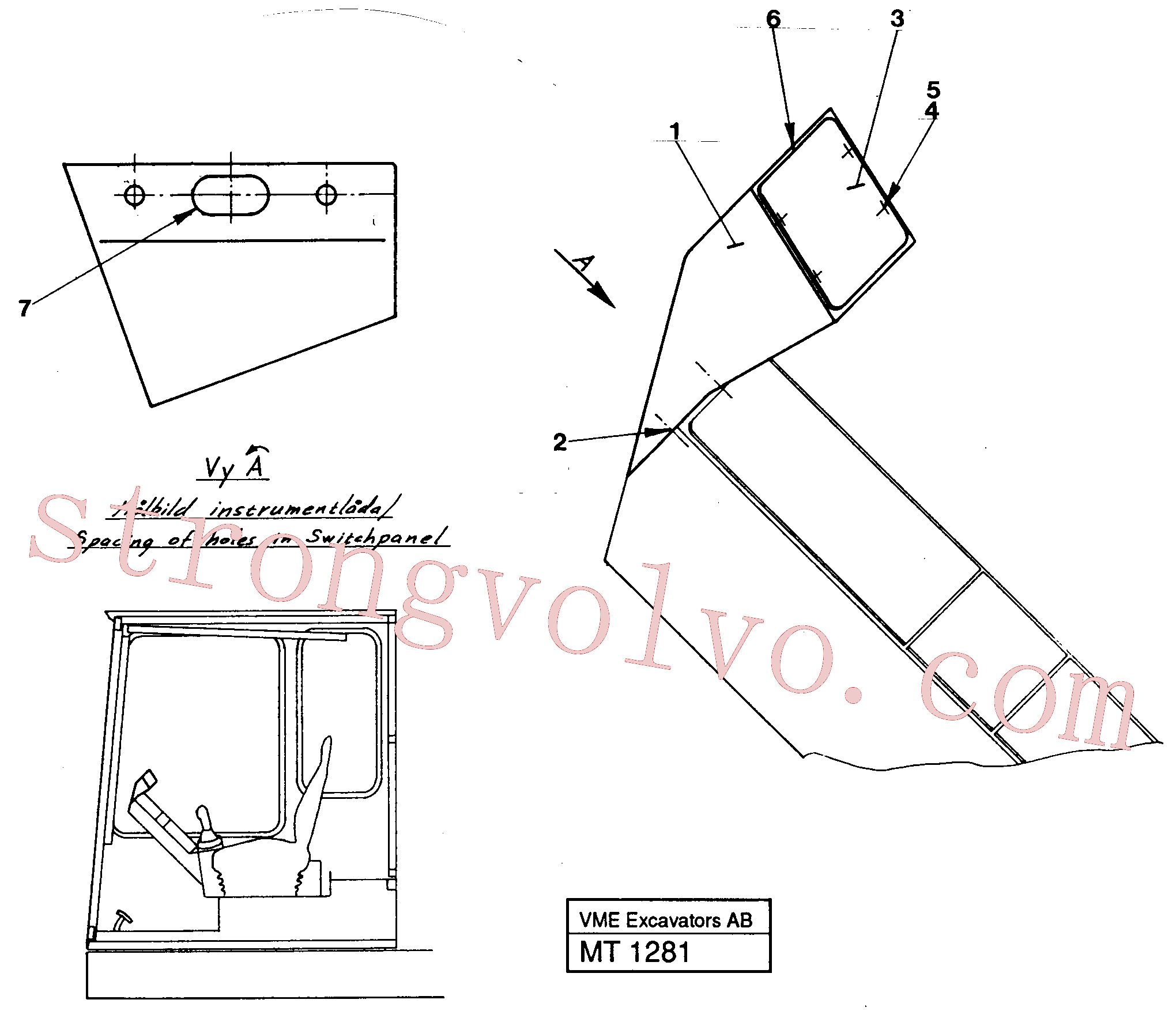 Volvo Acessórios para escavadeira VOE14213864 Proteção de cantos Acessórios
