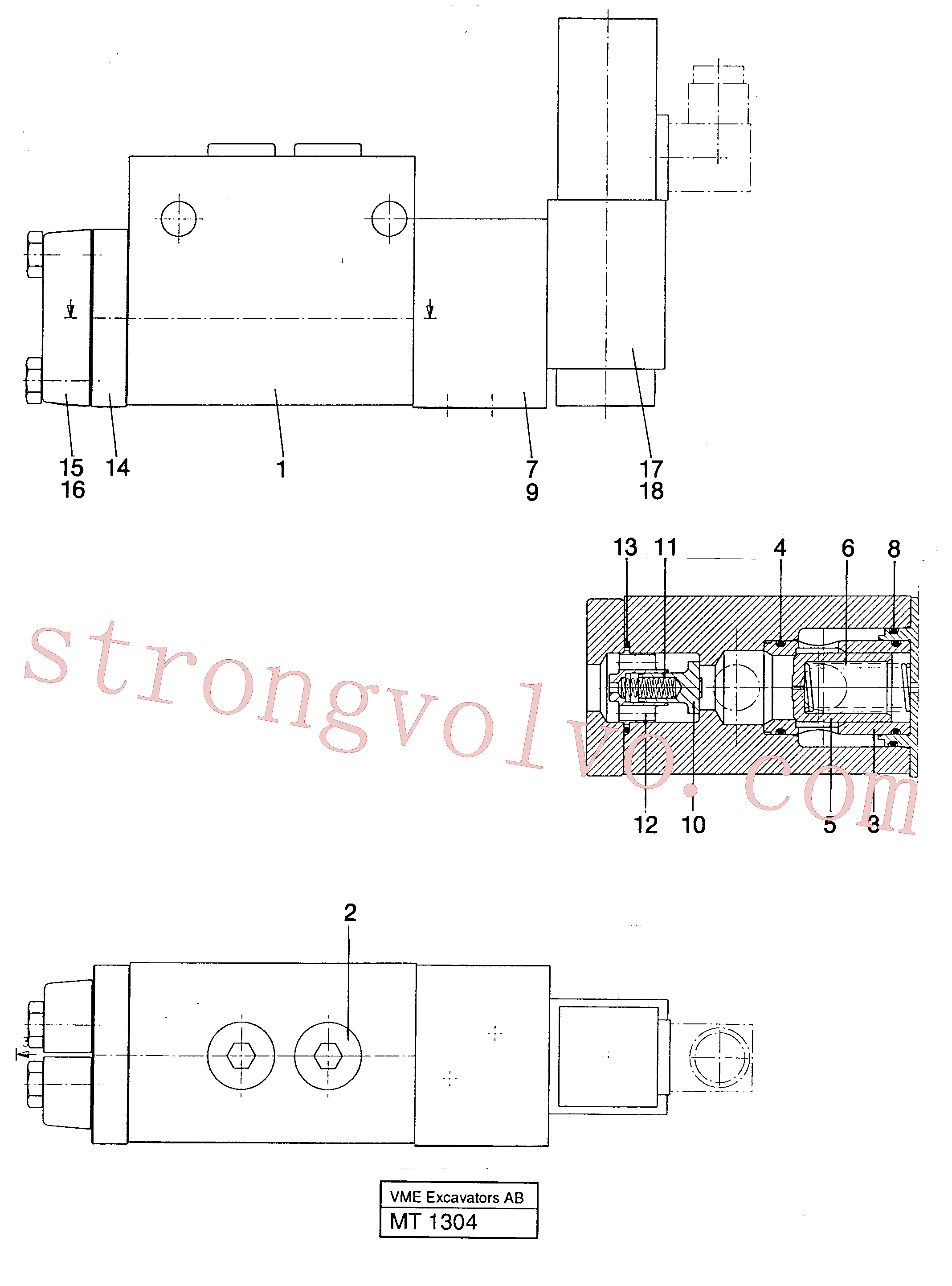 VOE14253878 Volvo(MT1304 Montagem)