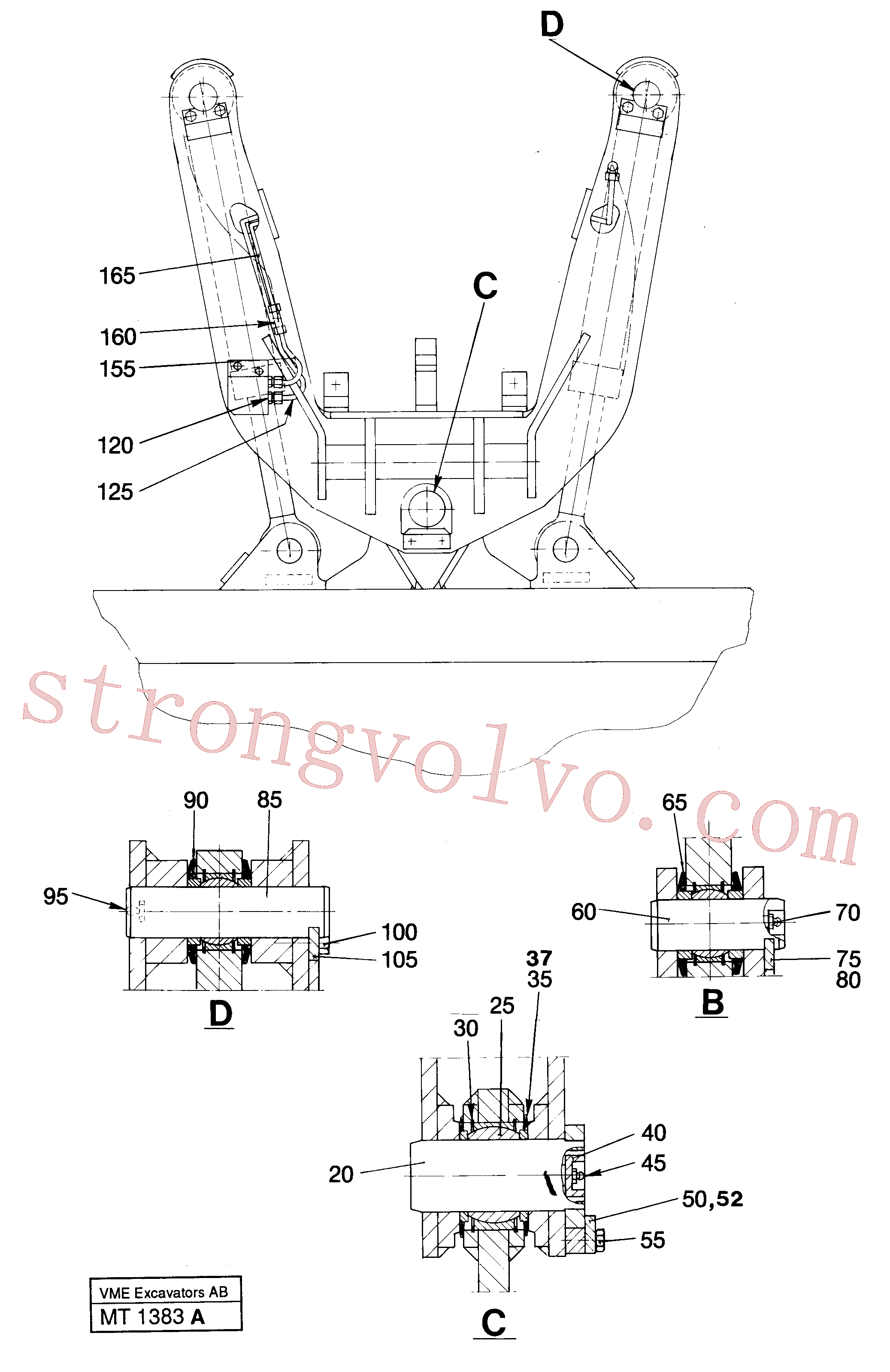 VOE14054019 Volvo(MT1383A Montagem)