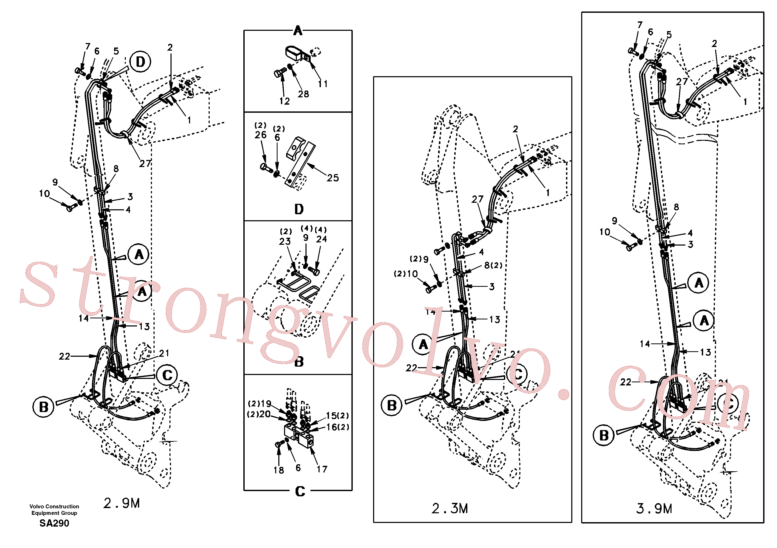 SA9451-02617 Volvo(SA290 Montagem)