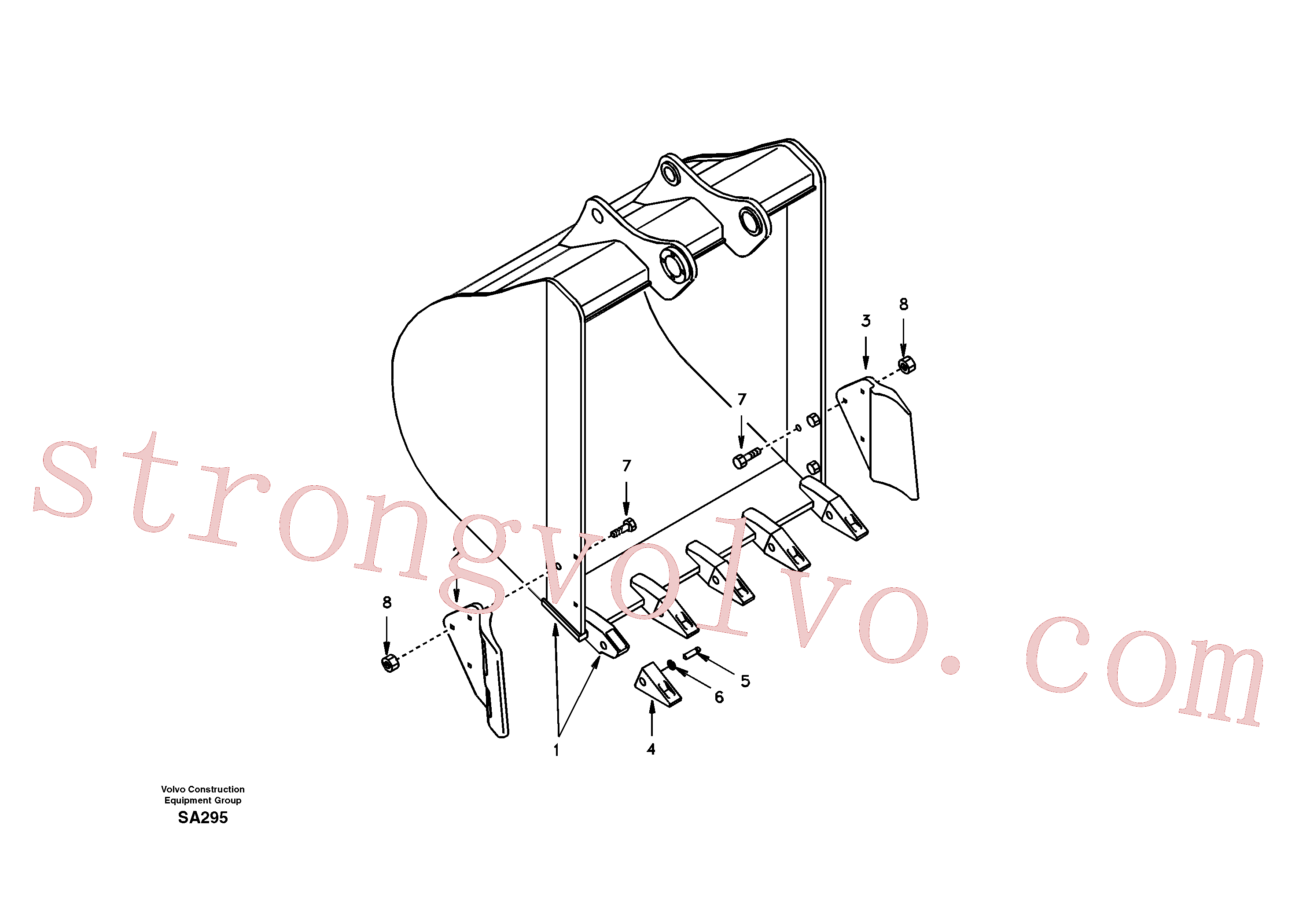 SA1171-00412 Volvo(SA295 Montagem)