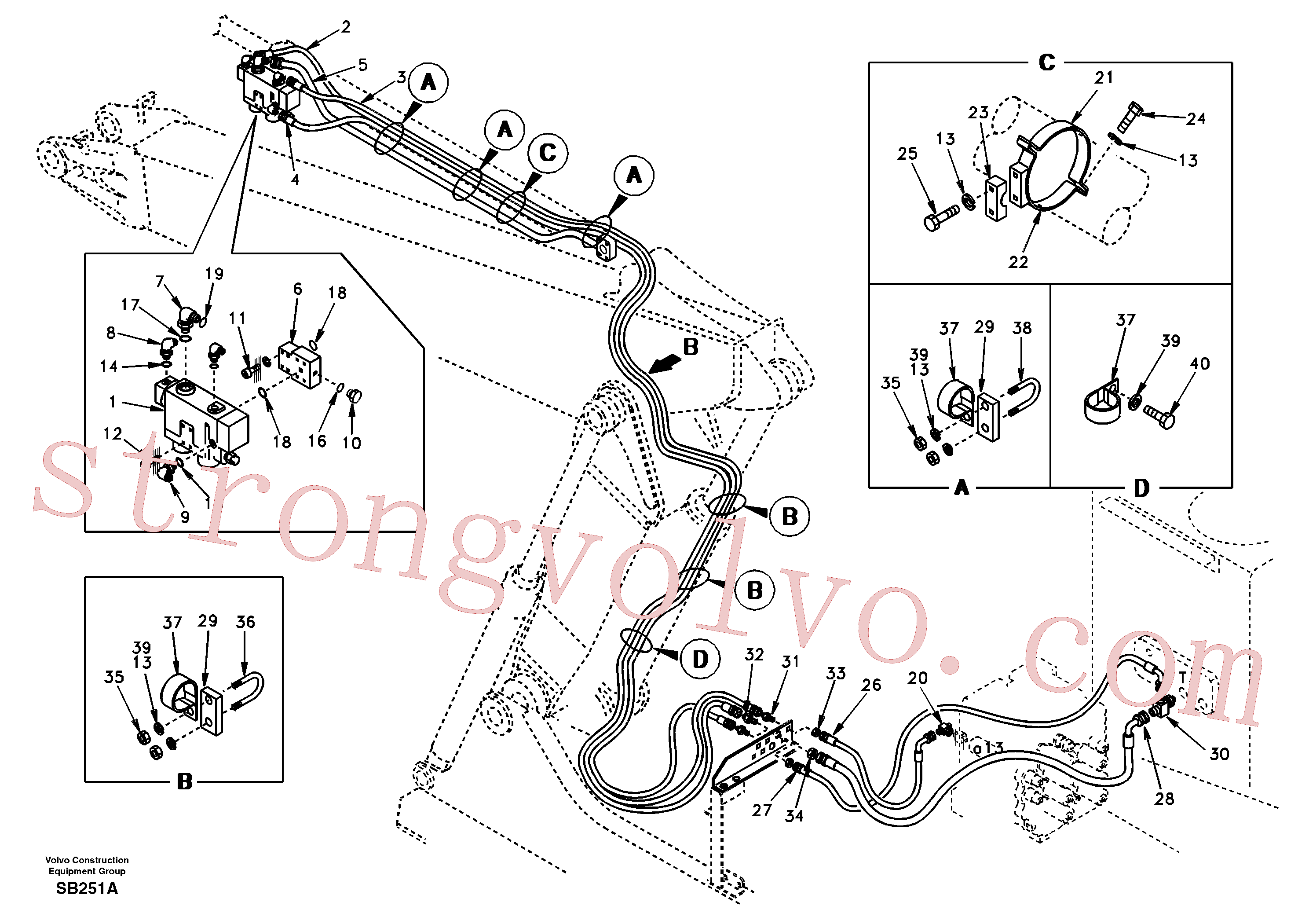 Volvo Acessórios para escavadeira SA9466-03340 Eternity/2 Acessórios