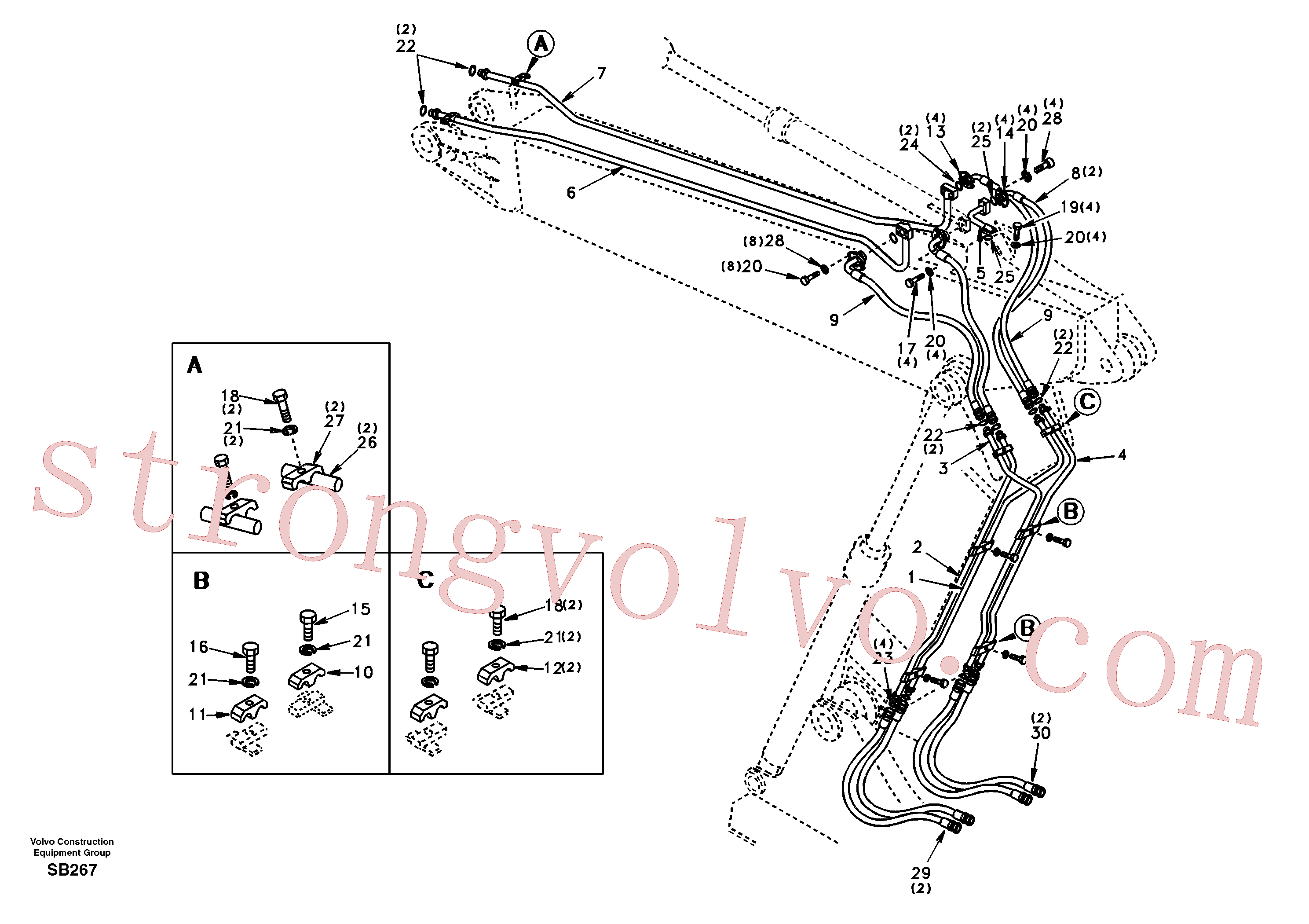 SA9406-06624 Volvo(SB267 Montagem)